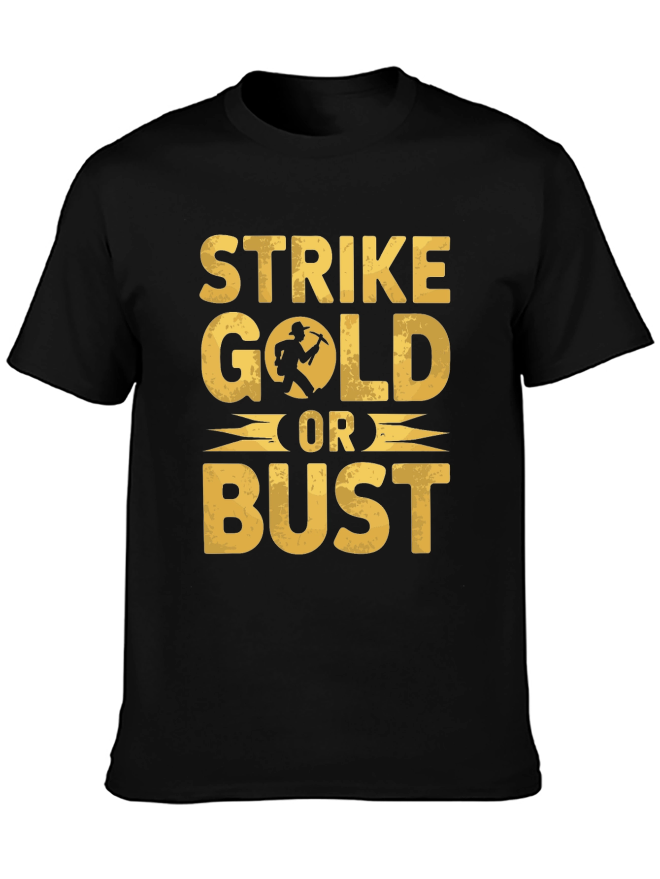 Strike Gold T-Shirt - Classic Prospector Graphic Tee