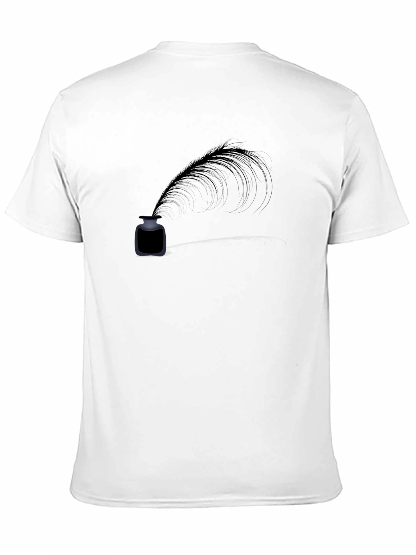 Inkwell Feather Graphic T-Shirt