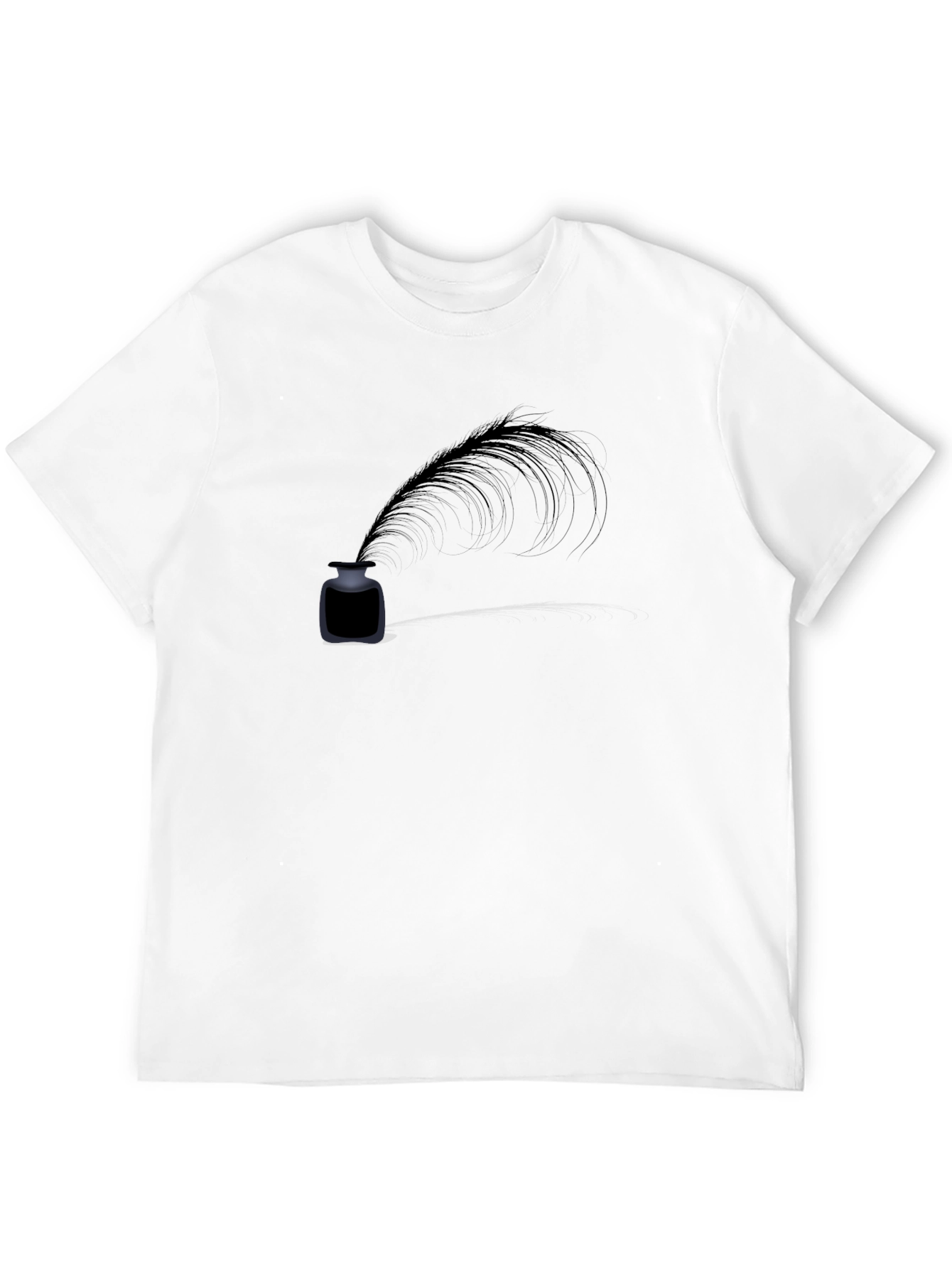 Inkwell Feather Graphic T-Shirt