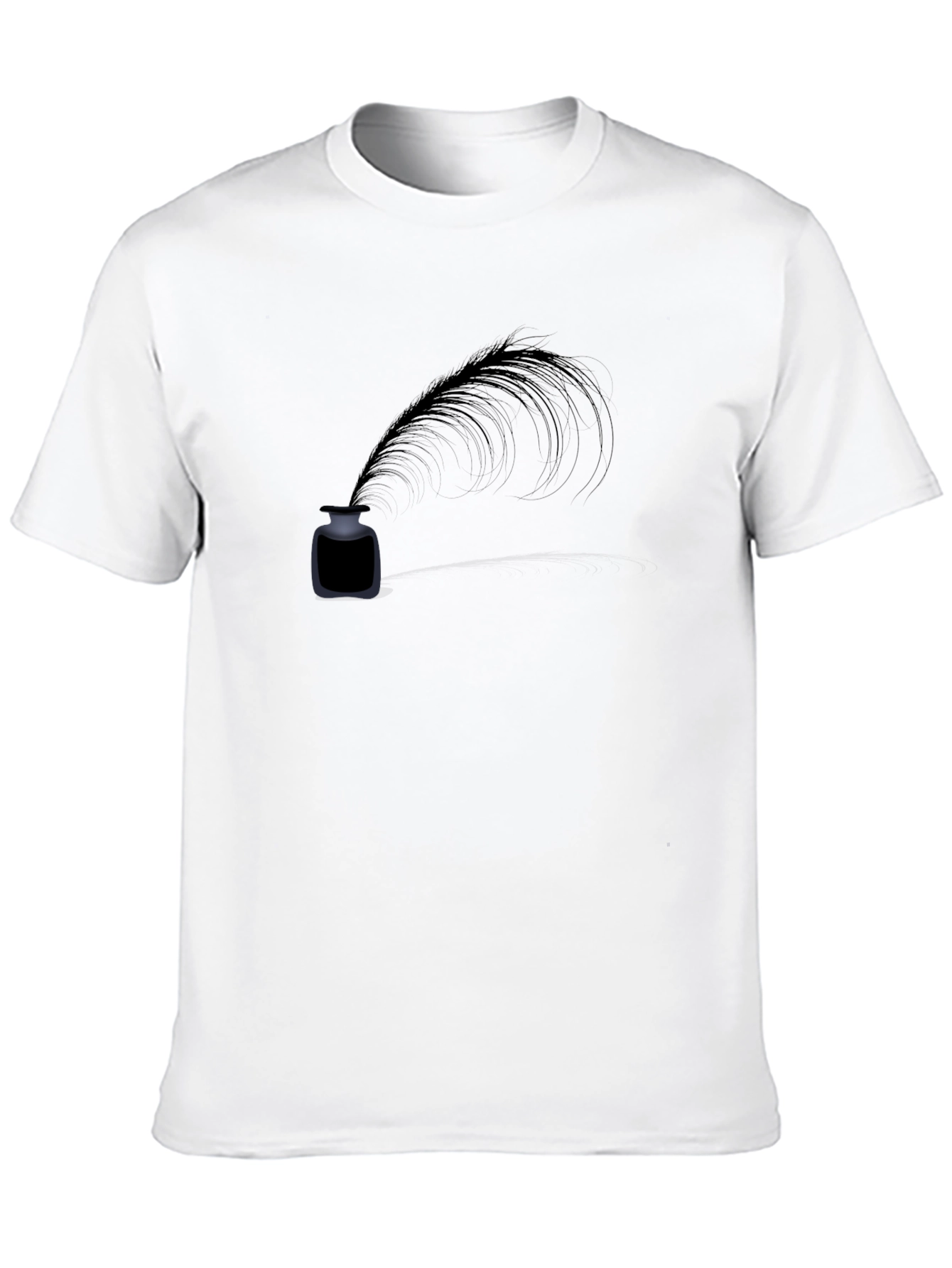 Inkwell Feather Graphic T-Shirt