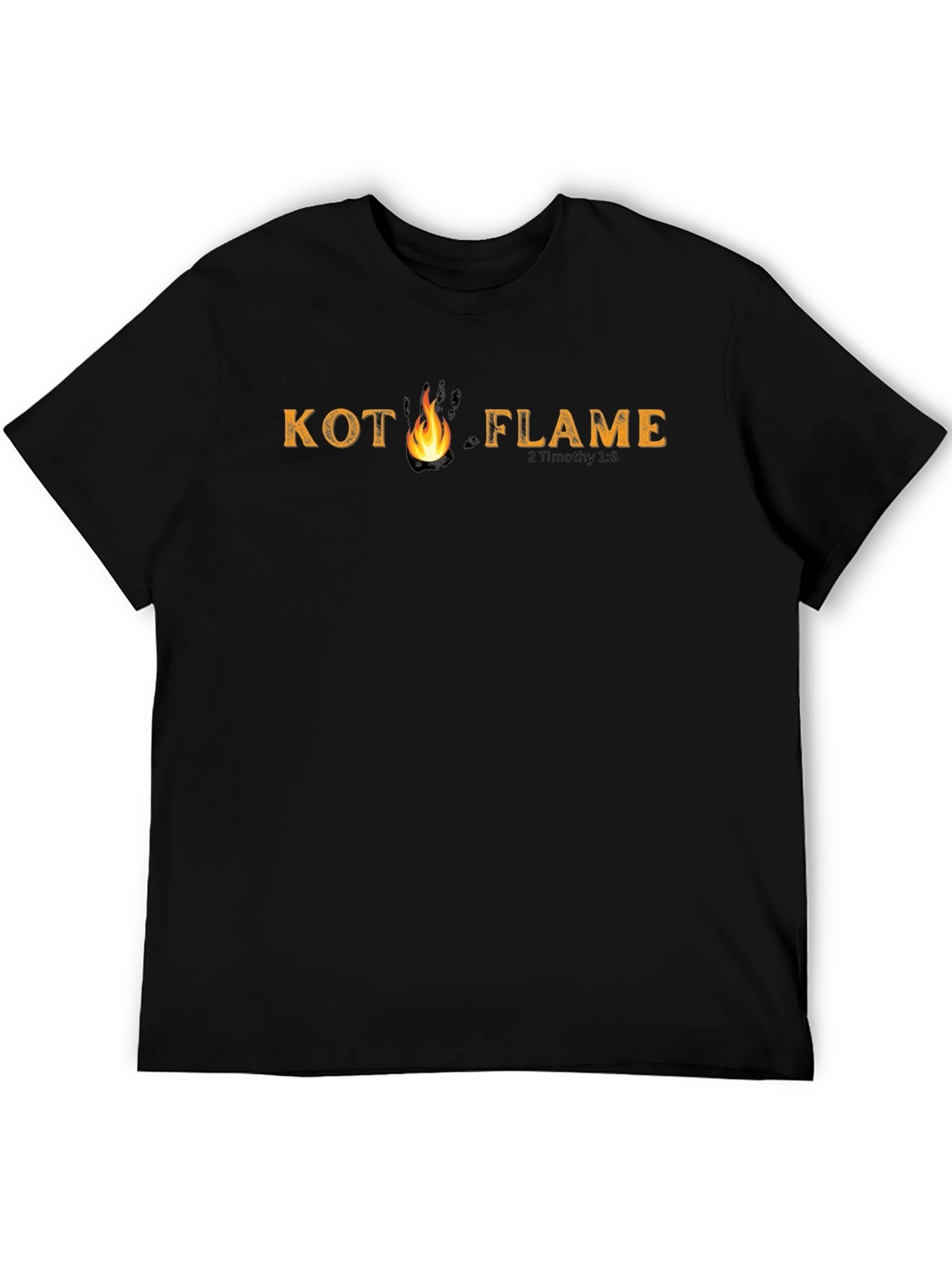 KOT Flame Graphic T-Shirt - Premium Cotton Blend