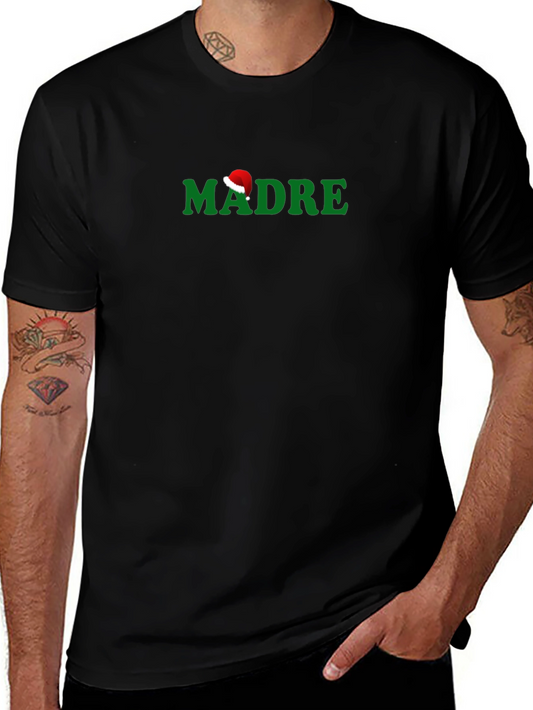 Madre Santa Hat Holiday T-Shirt