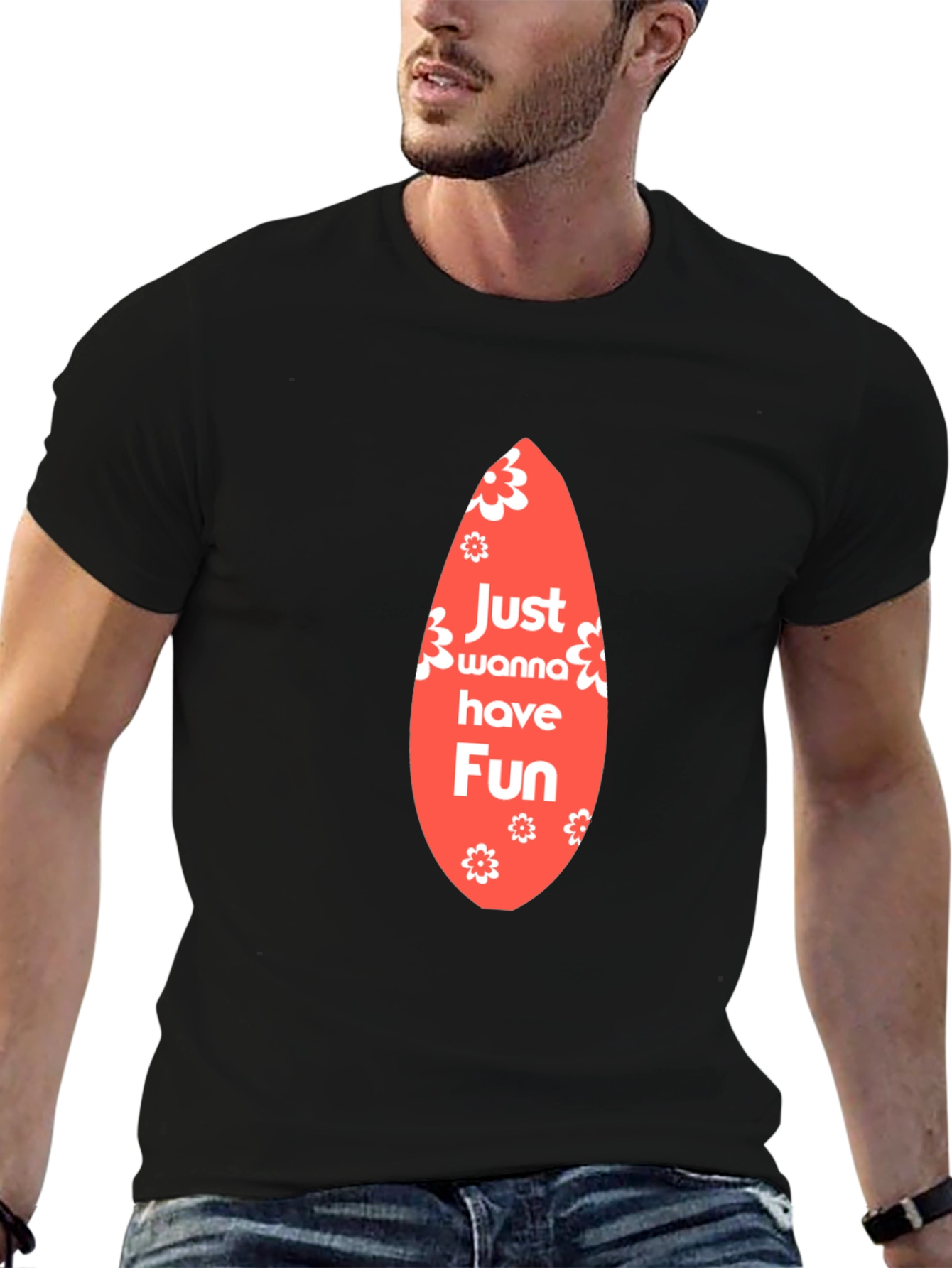 Just Wanna Have Fun Graphic Tee
