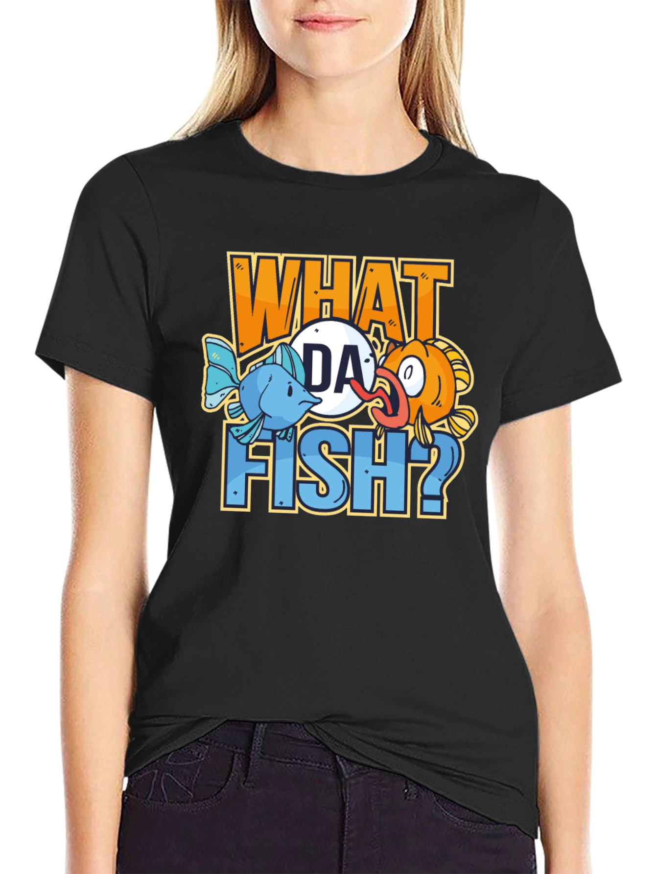 What Da Fish? Graphic Novelty Tee