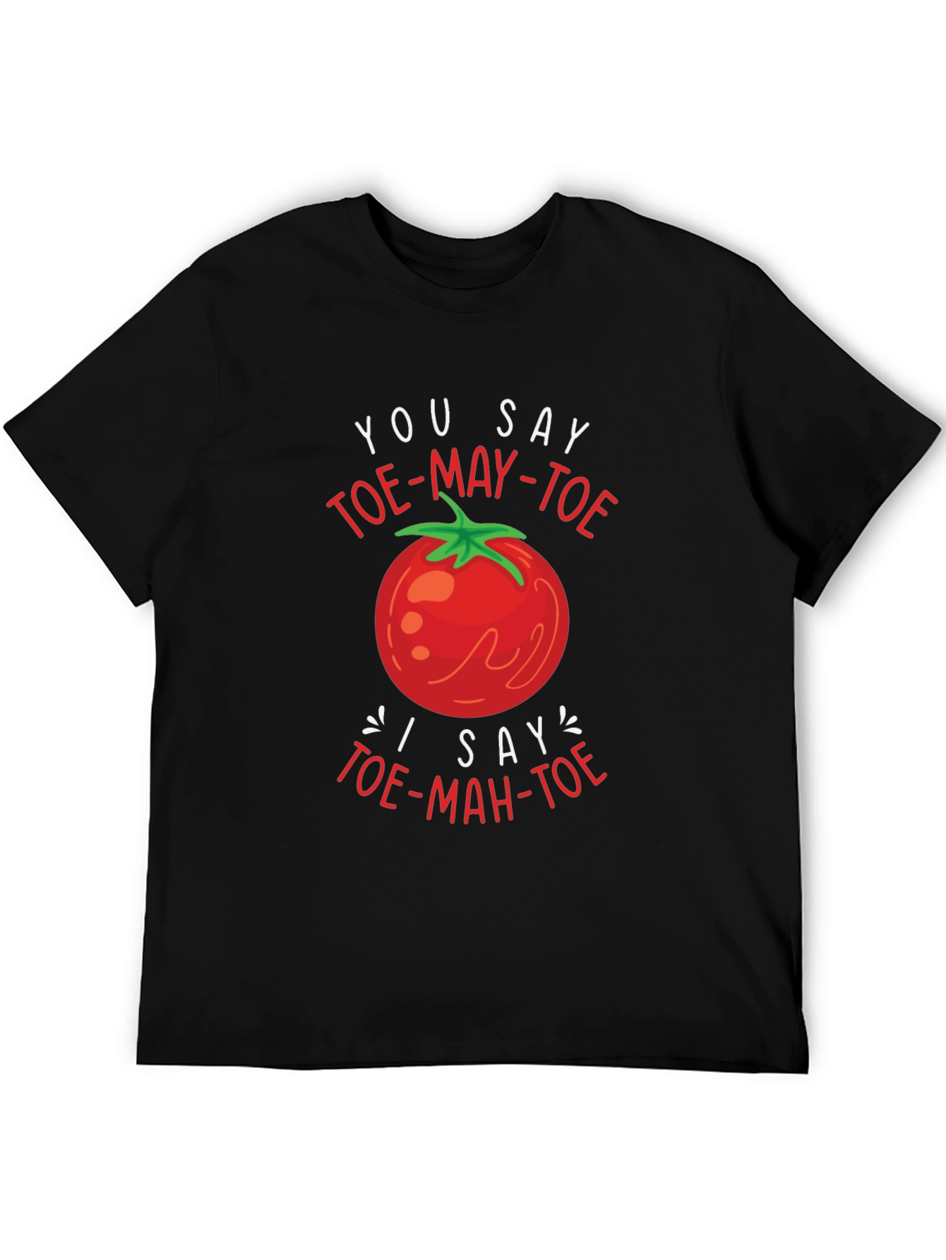 Tomato Pronunciation T-Shirt - Funny Foodie Tee