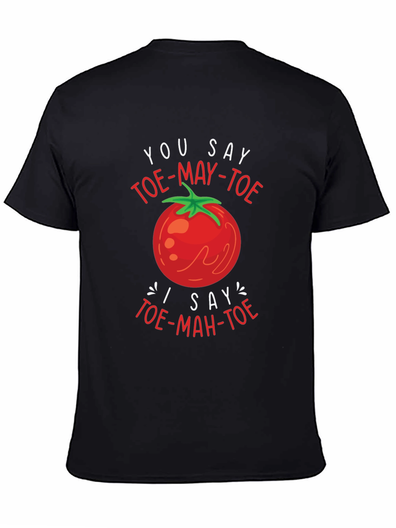 Tomato Pronunciation T-Shirt - Funny Foodie Tee