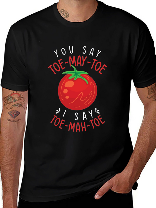 Tomato Pronunciation T-Shirt - Funny Foodie Tee