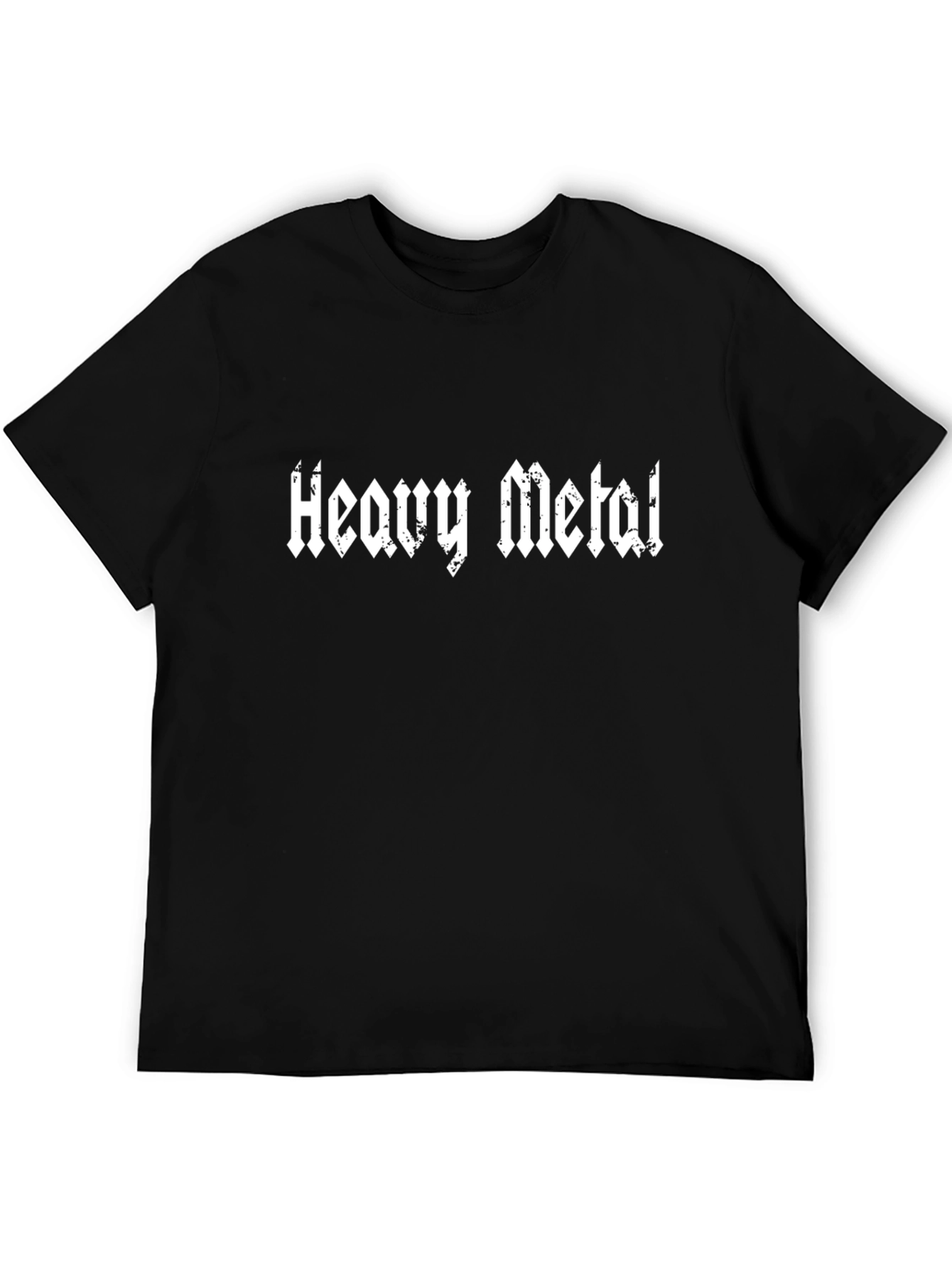 Heavy Metal Black Graphic T-Shirt