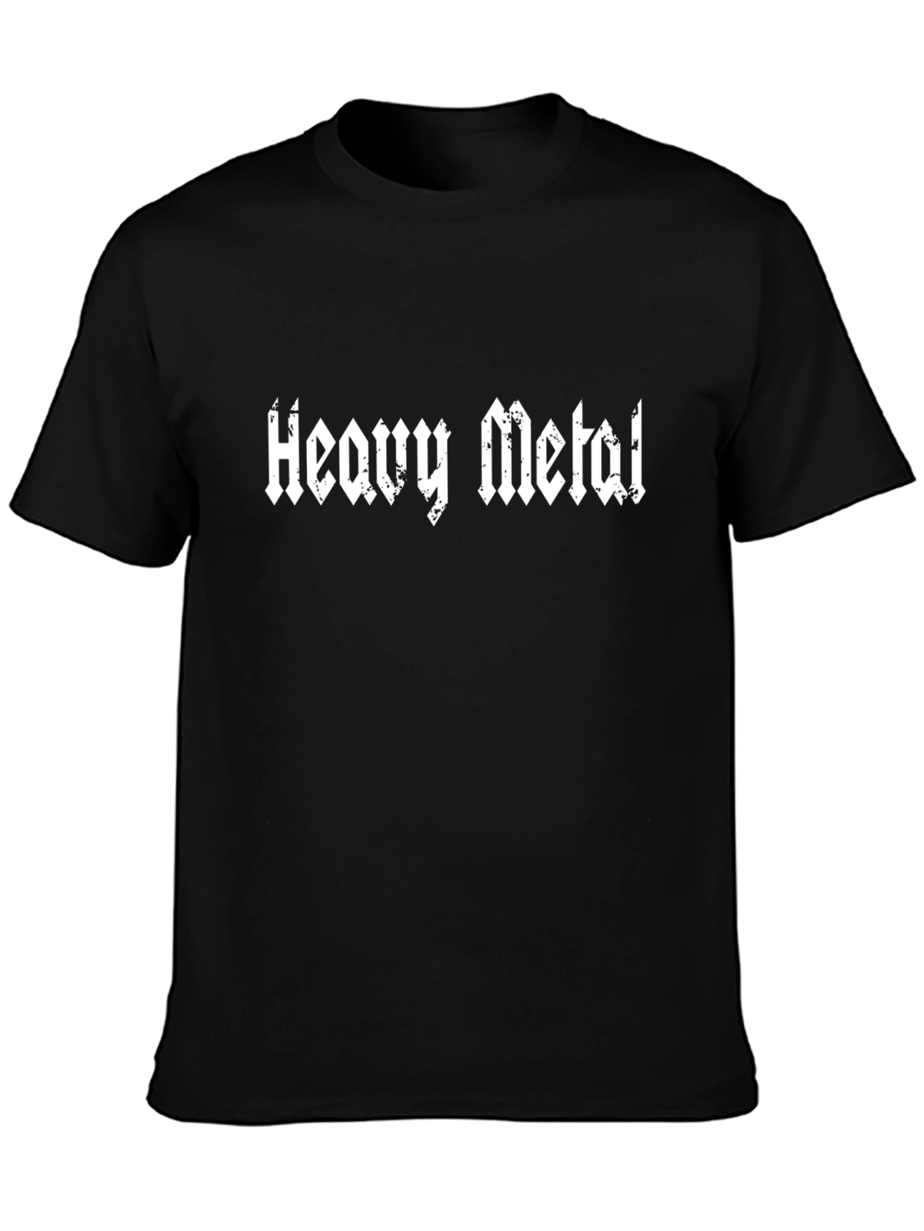 Heavy Metal Black Graphic T-Shirt