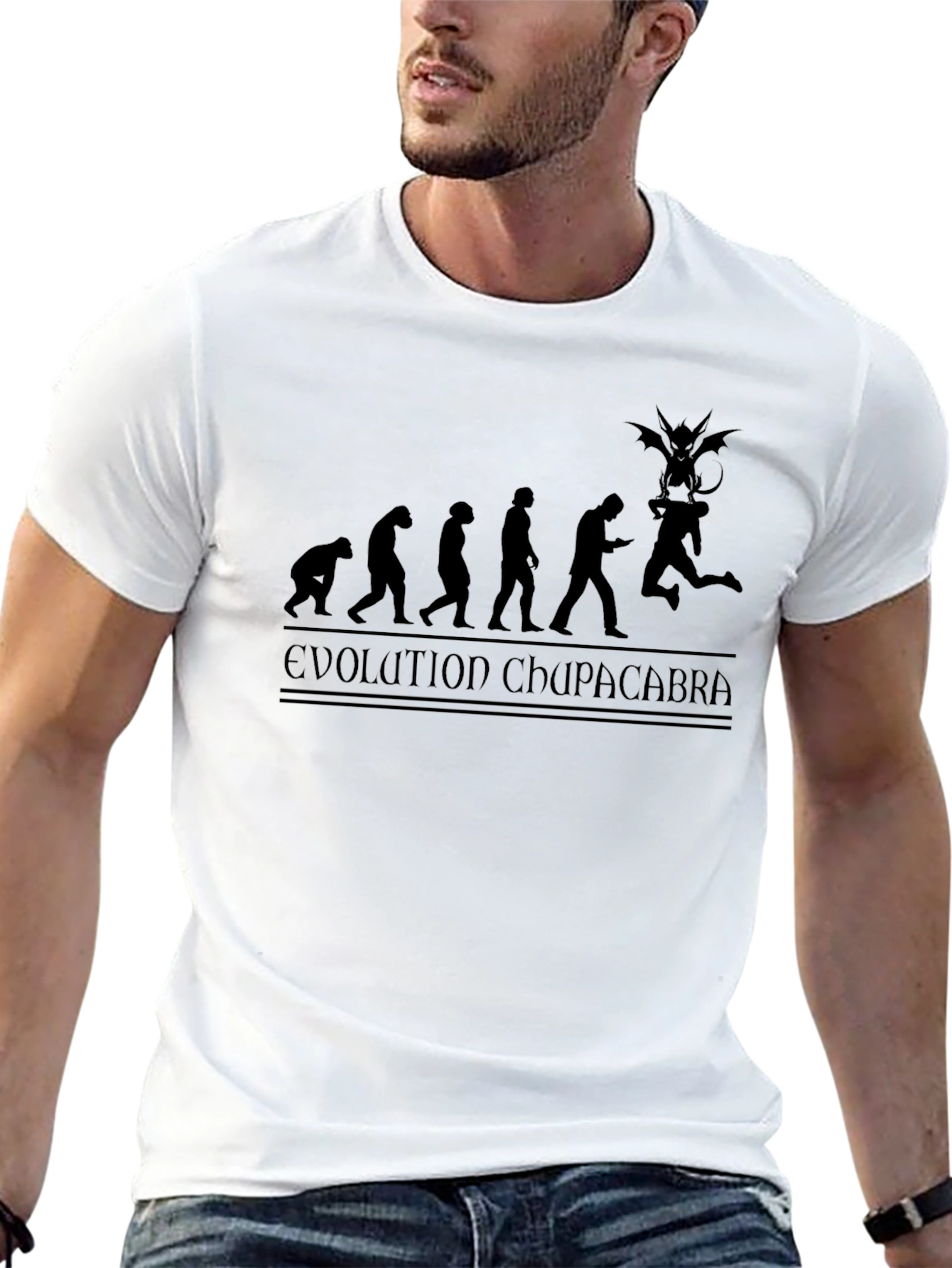 Evolution Chupacabra Graphic Tee - Black