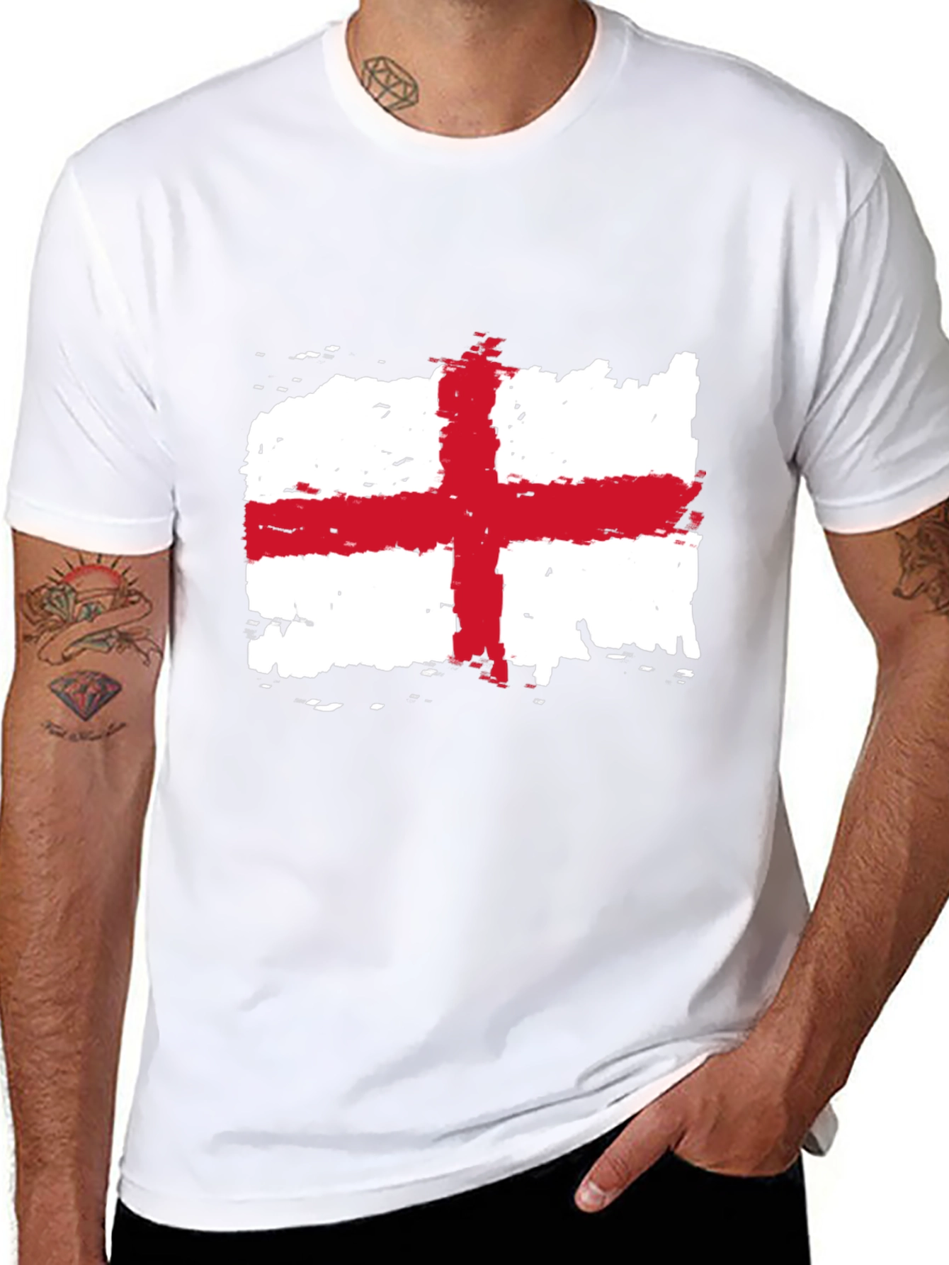 England Flag Graphic T-Shirt