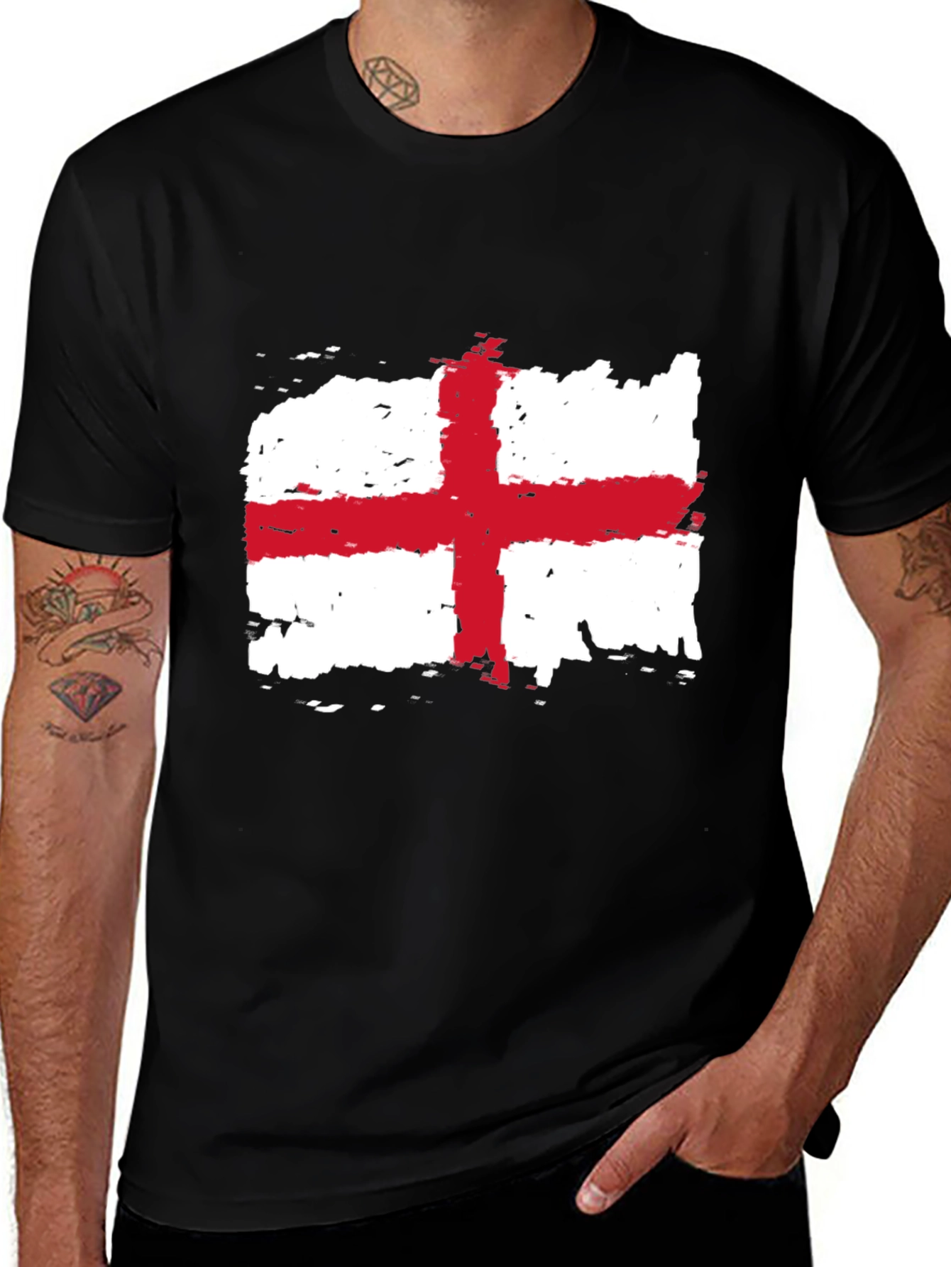 England Flag Graphic T-Shirt