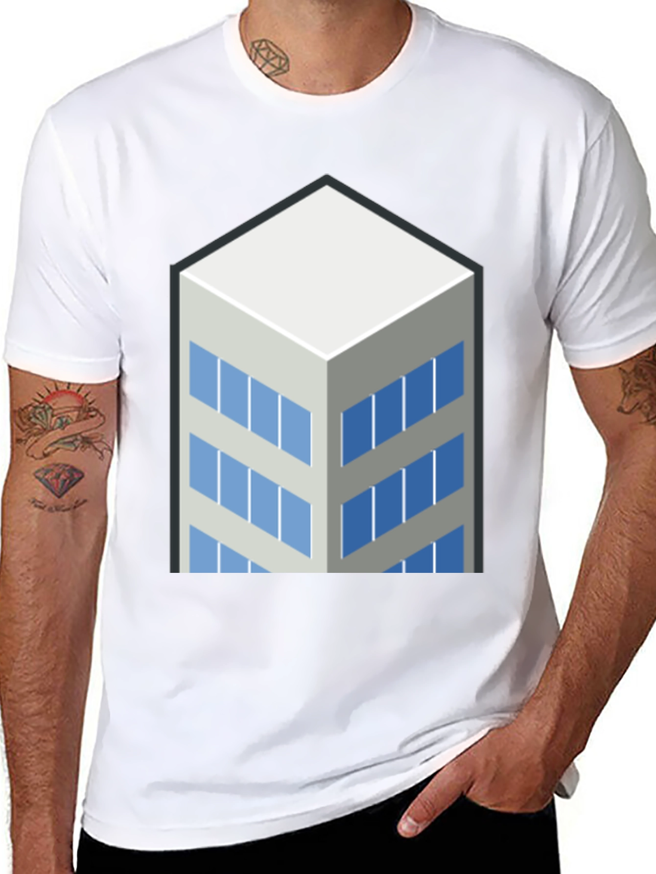 Modern Building T-Shirt - Architect Style Tee