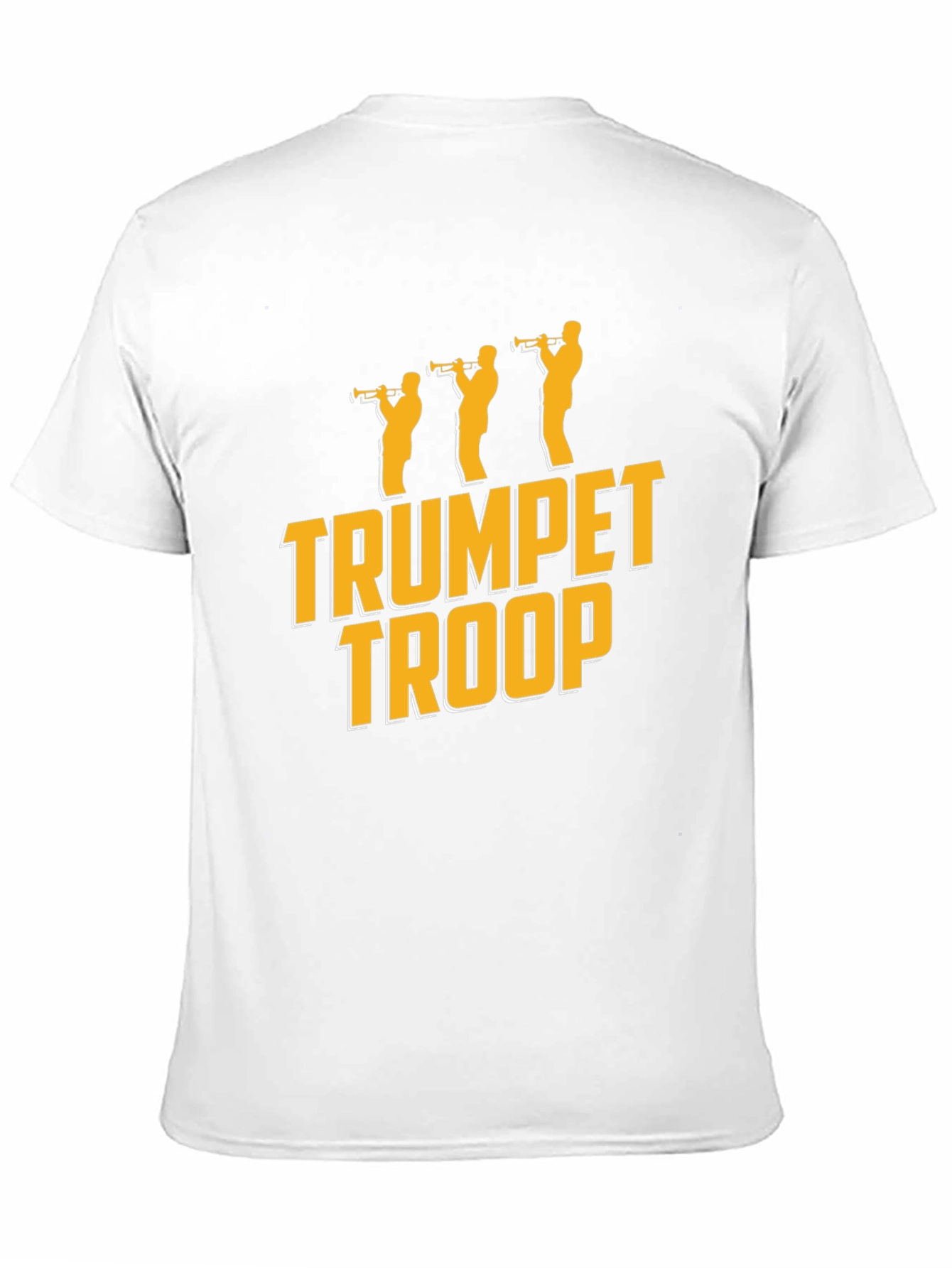 Trumpet Troop Black Graphic T-Shirt