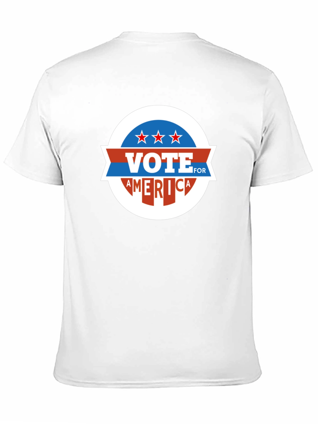 Vote For America Graphic Tee - Patriotic Design