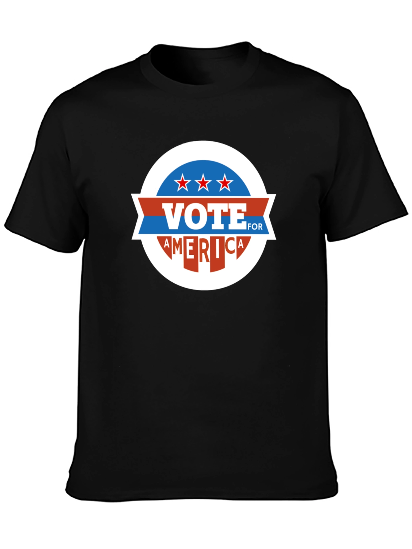Vote For America Graphic Tee - Patriotic Design
