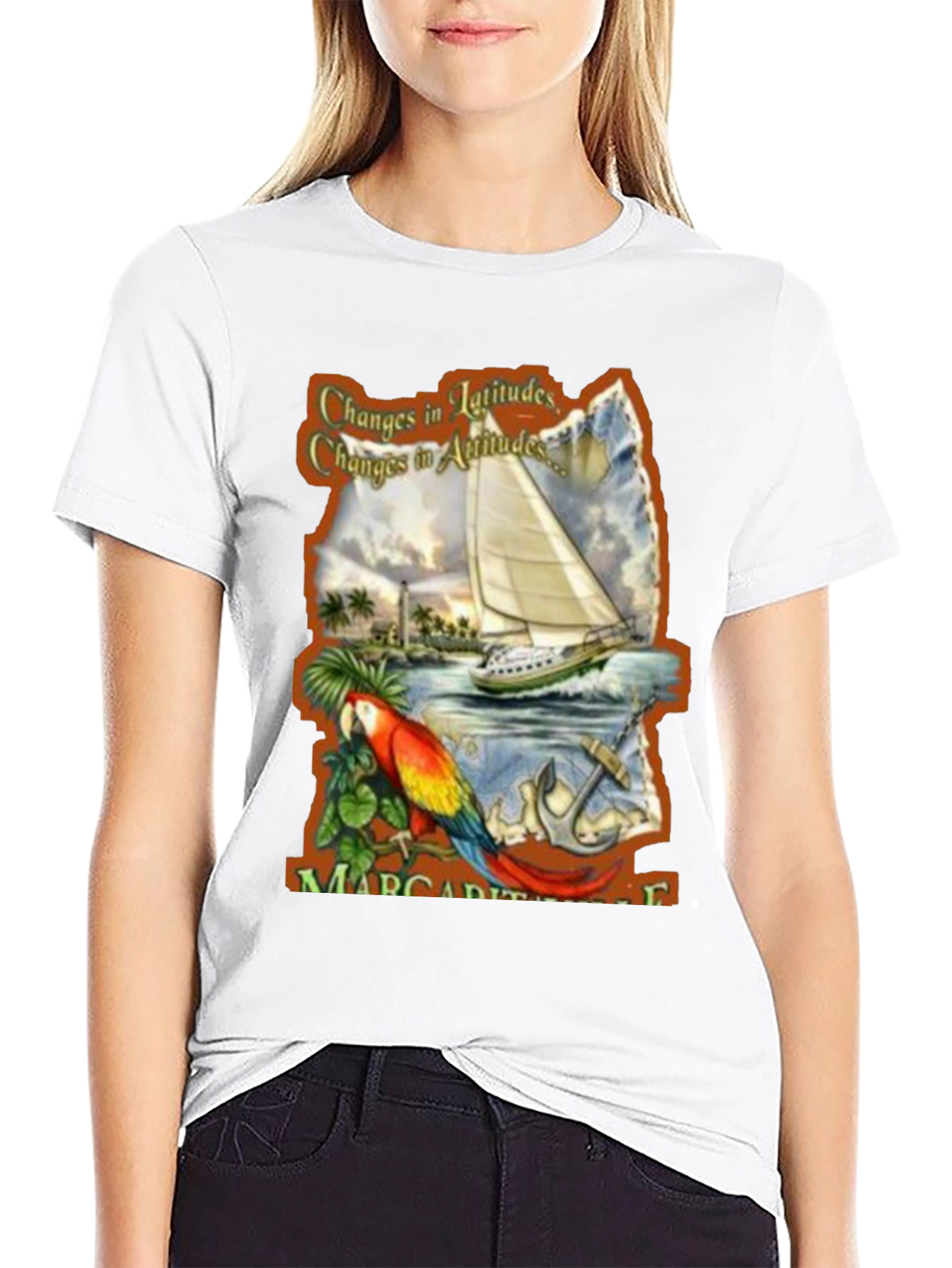 Margaritaville T-Shirt Changes in Latitudes Graphic Tee