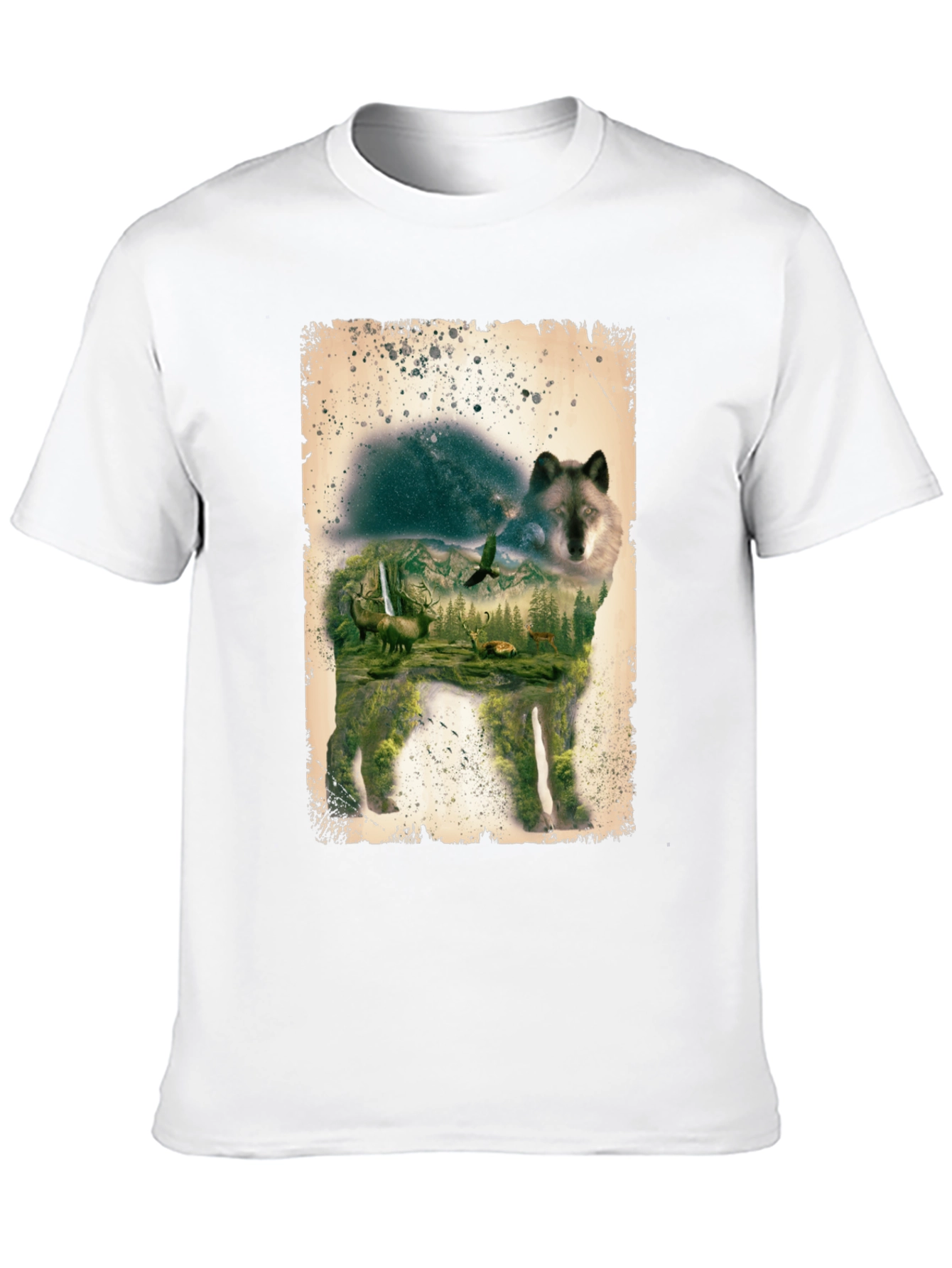 Wolf Wilderness Graphic Tee