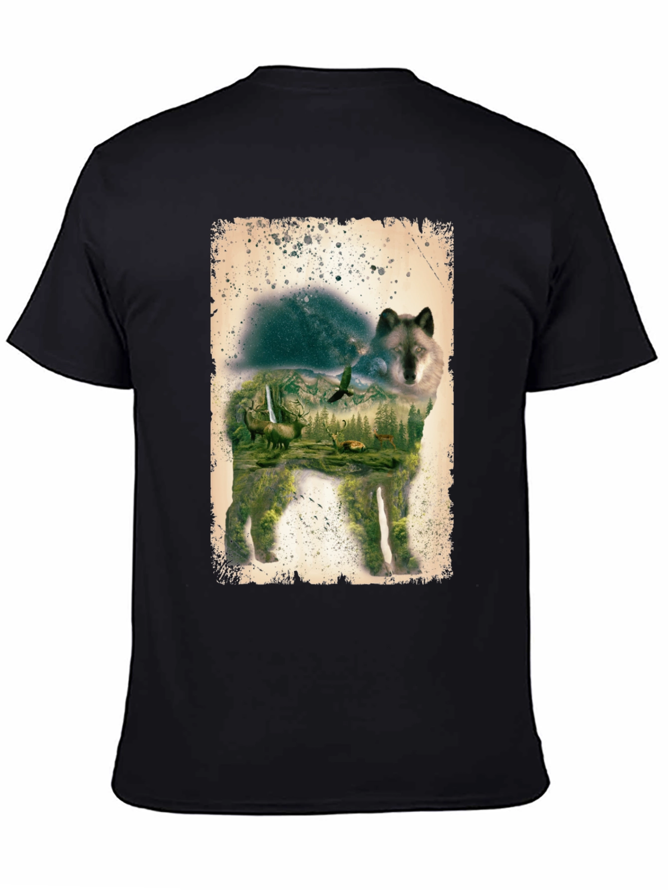 Wolf Wilderness Graphic Tee