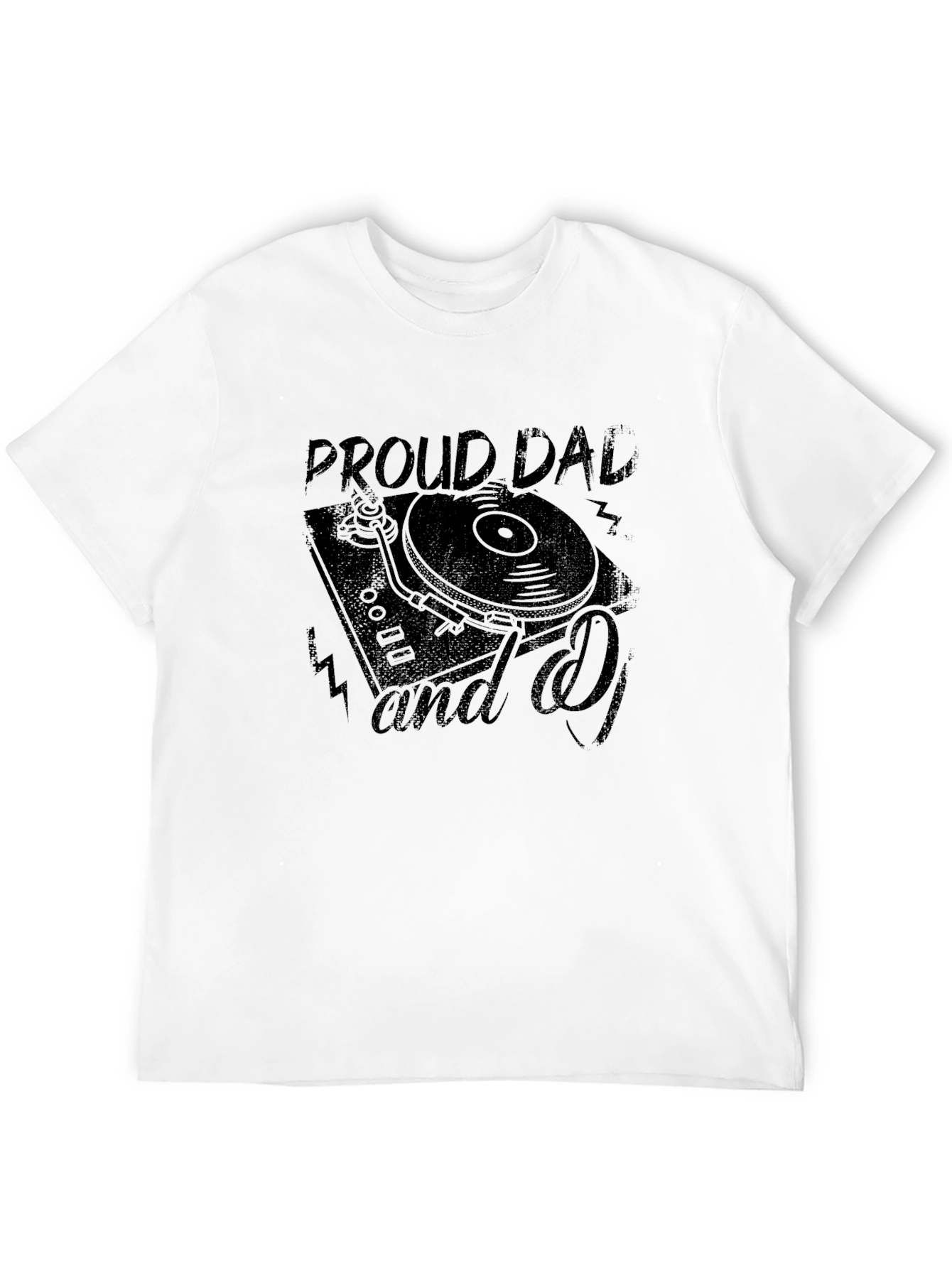 Proud Dad and DJ Black T-Shirt
