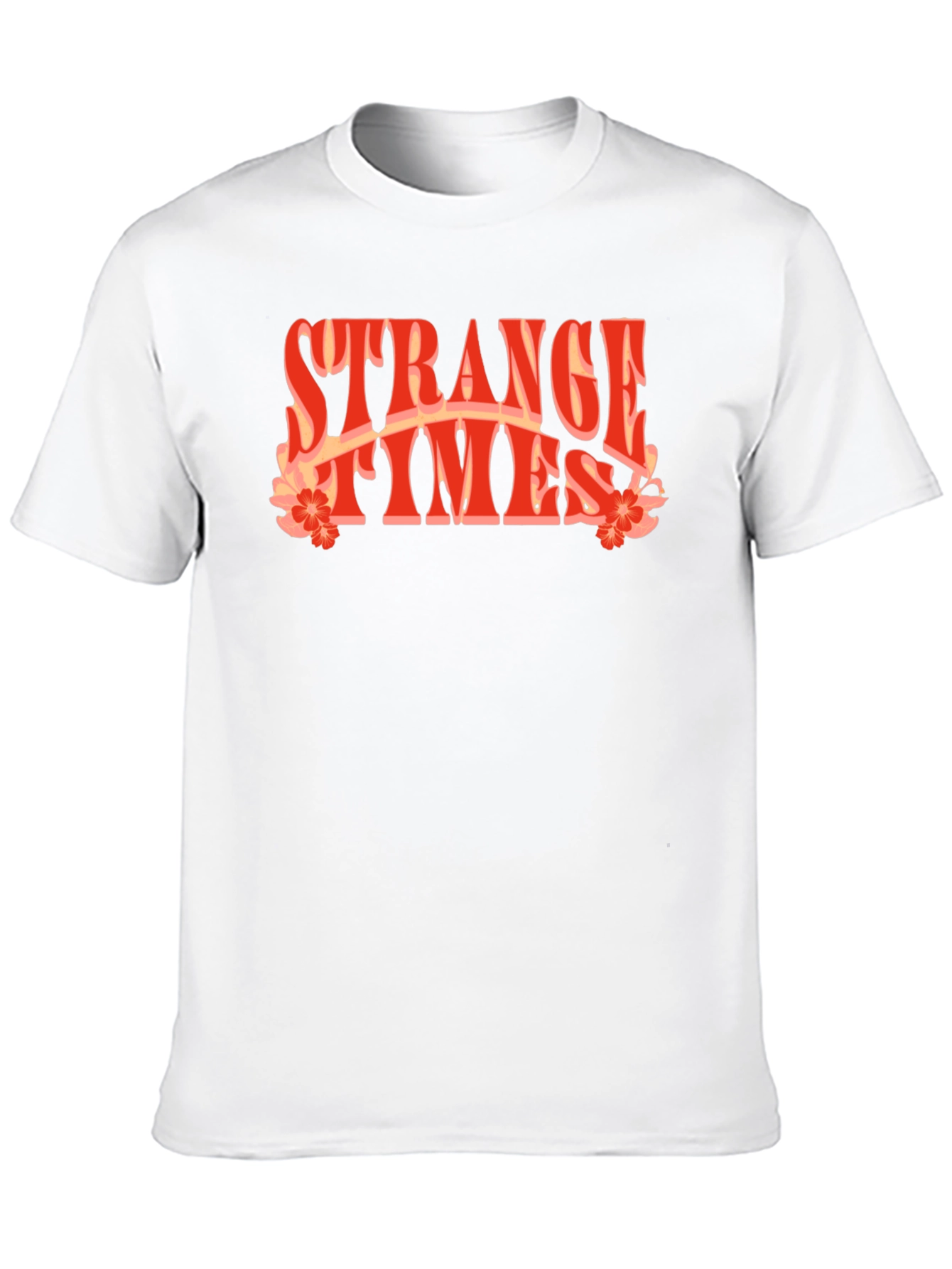 Strange Times Retro Graphic T-Shirt
