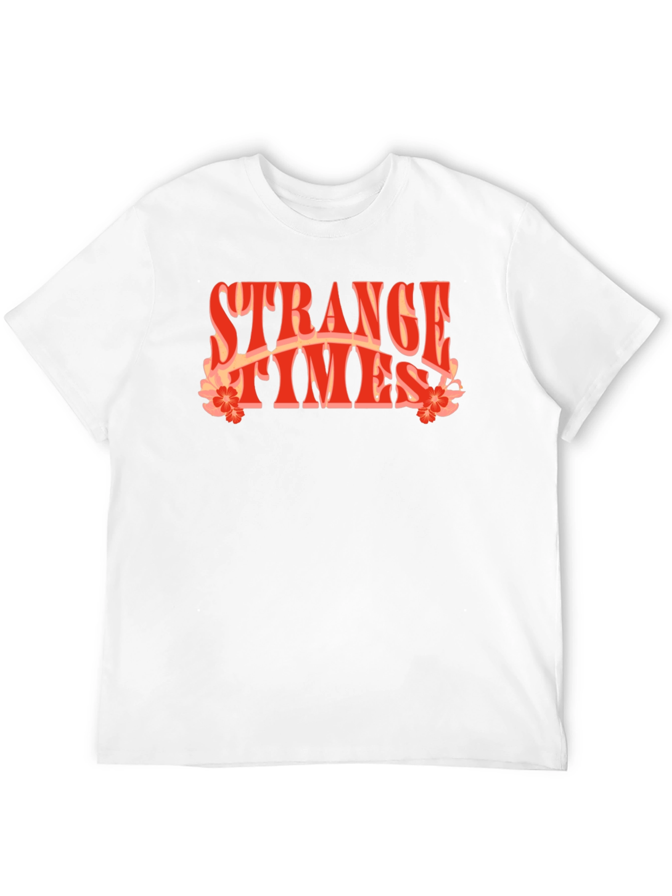 Strange Times Retro Graphic T-Shirt
