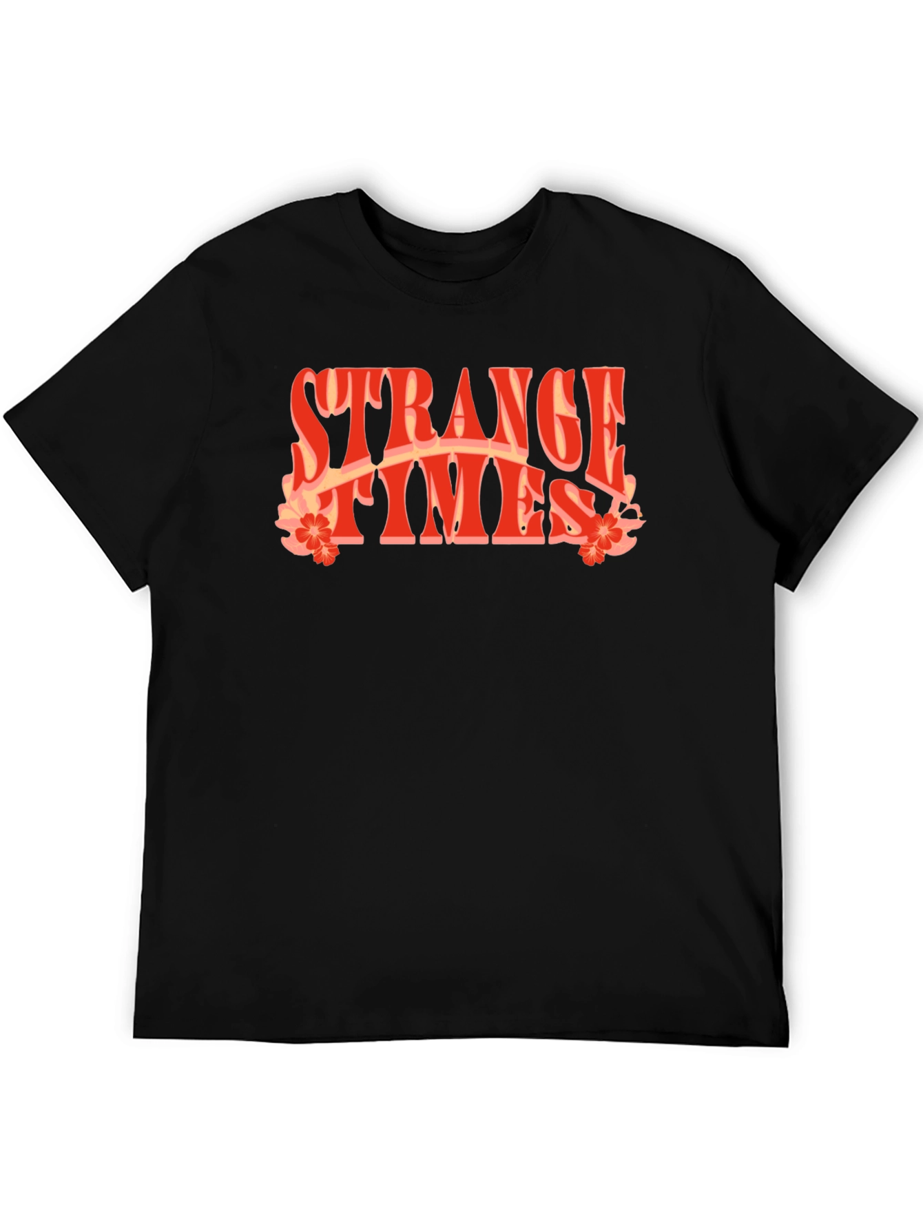 Strange Times Retro Graphic T-Shirt