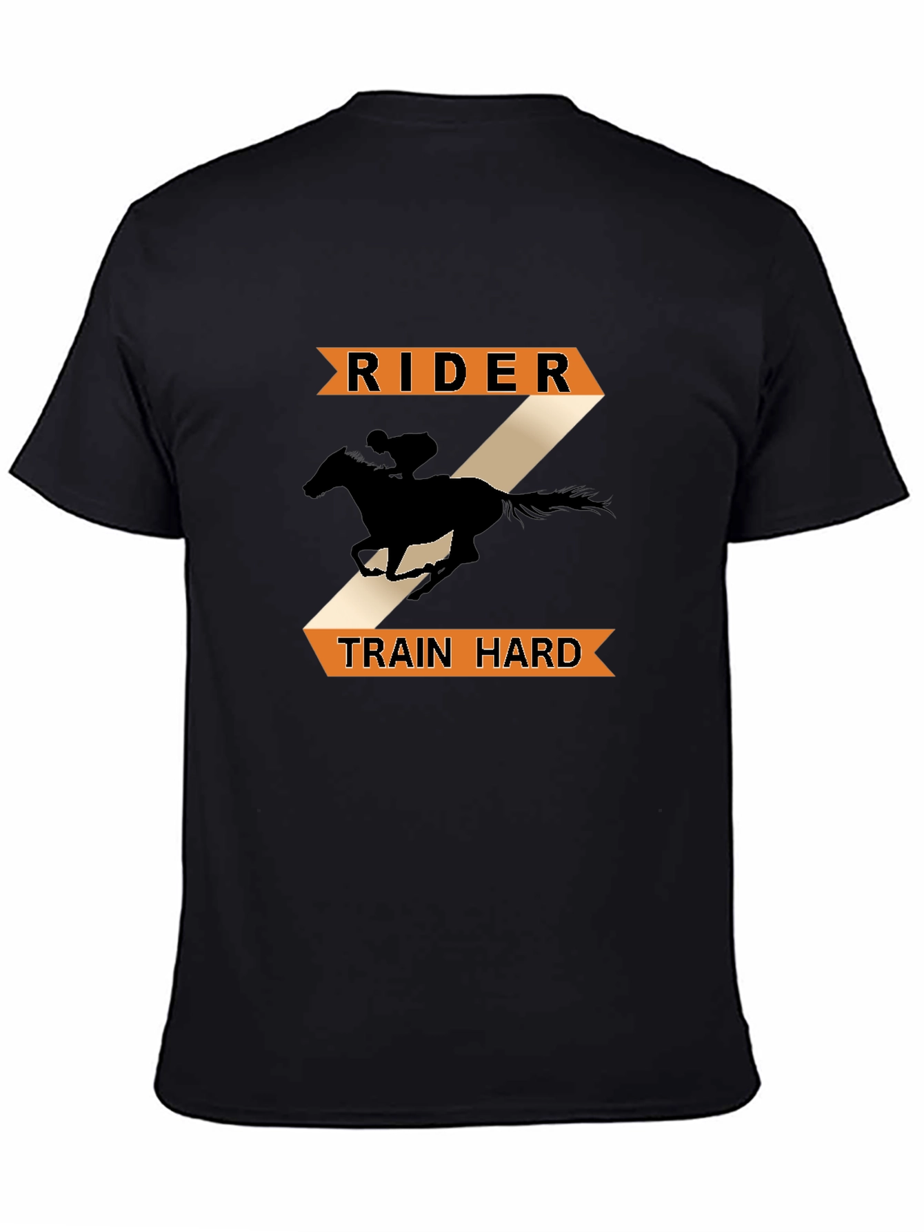 Rider Train Hard Horse T-Shirt