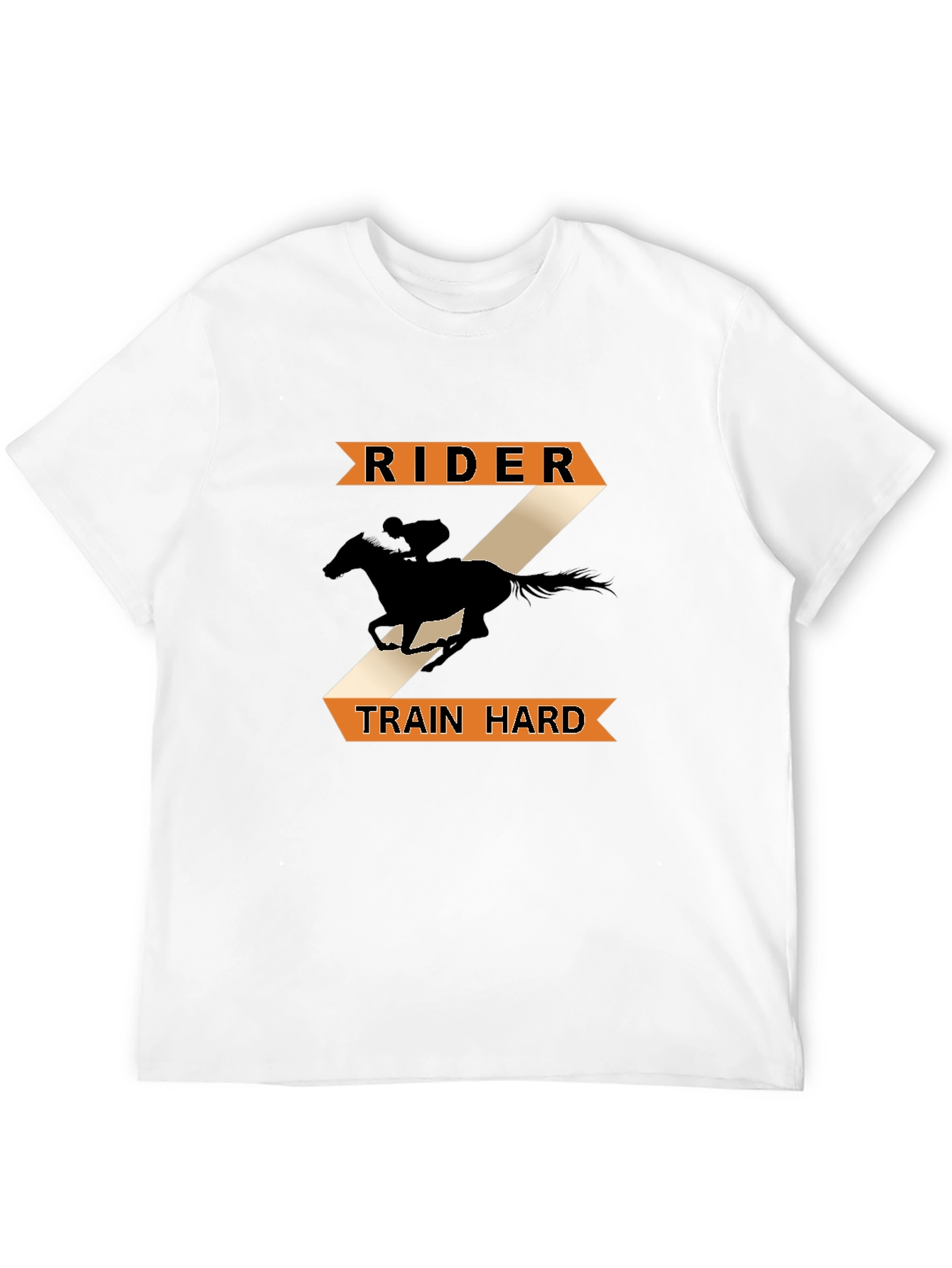 Rider Train Hard Horse T-Shirt