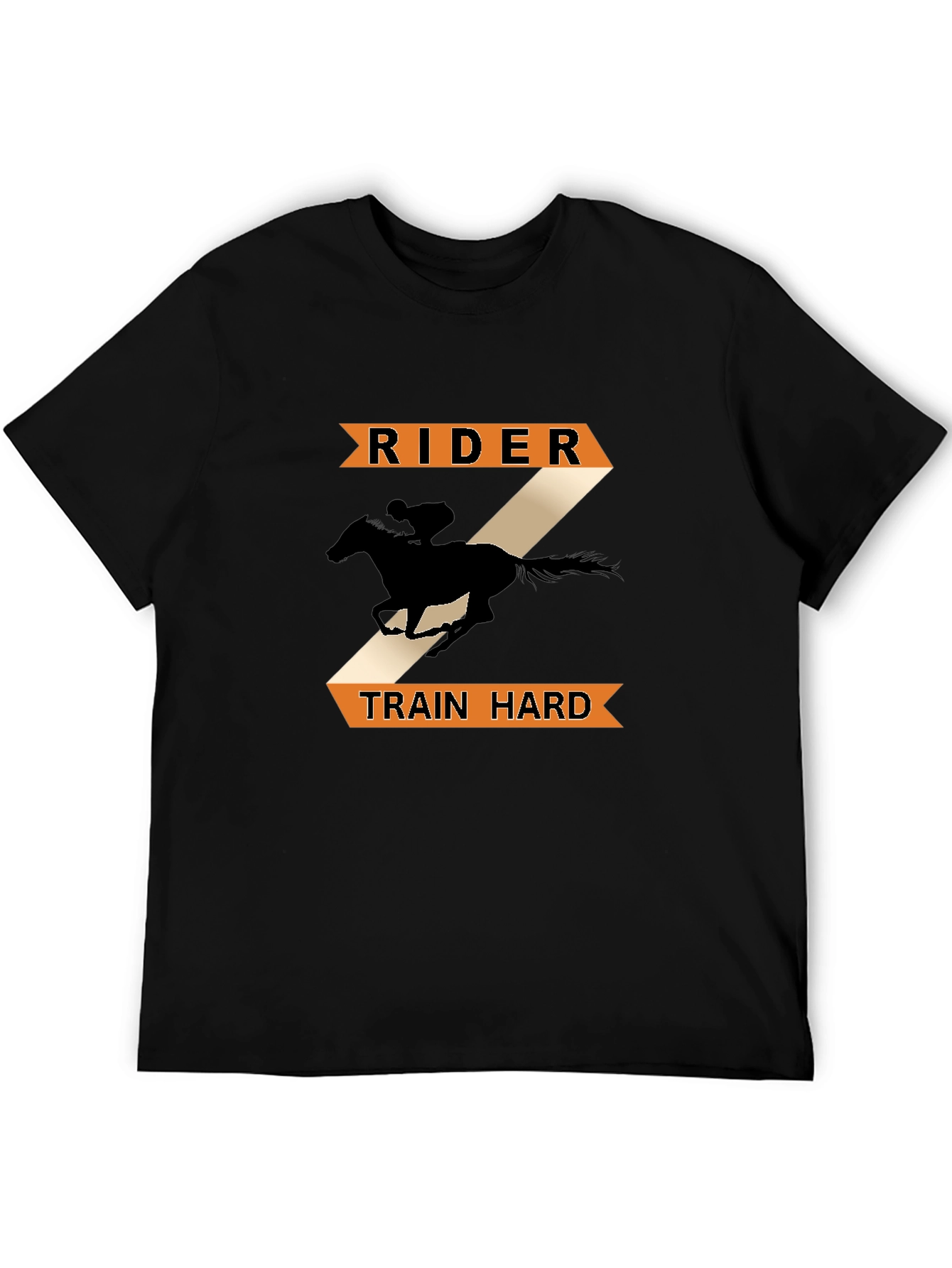 Rider Train Hard Horse T-Shirt