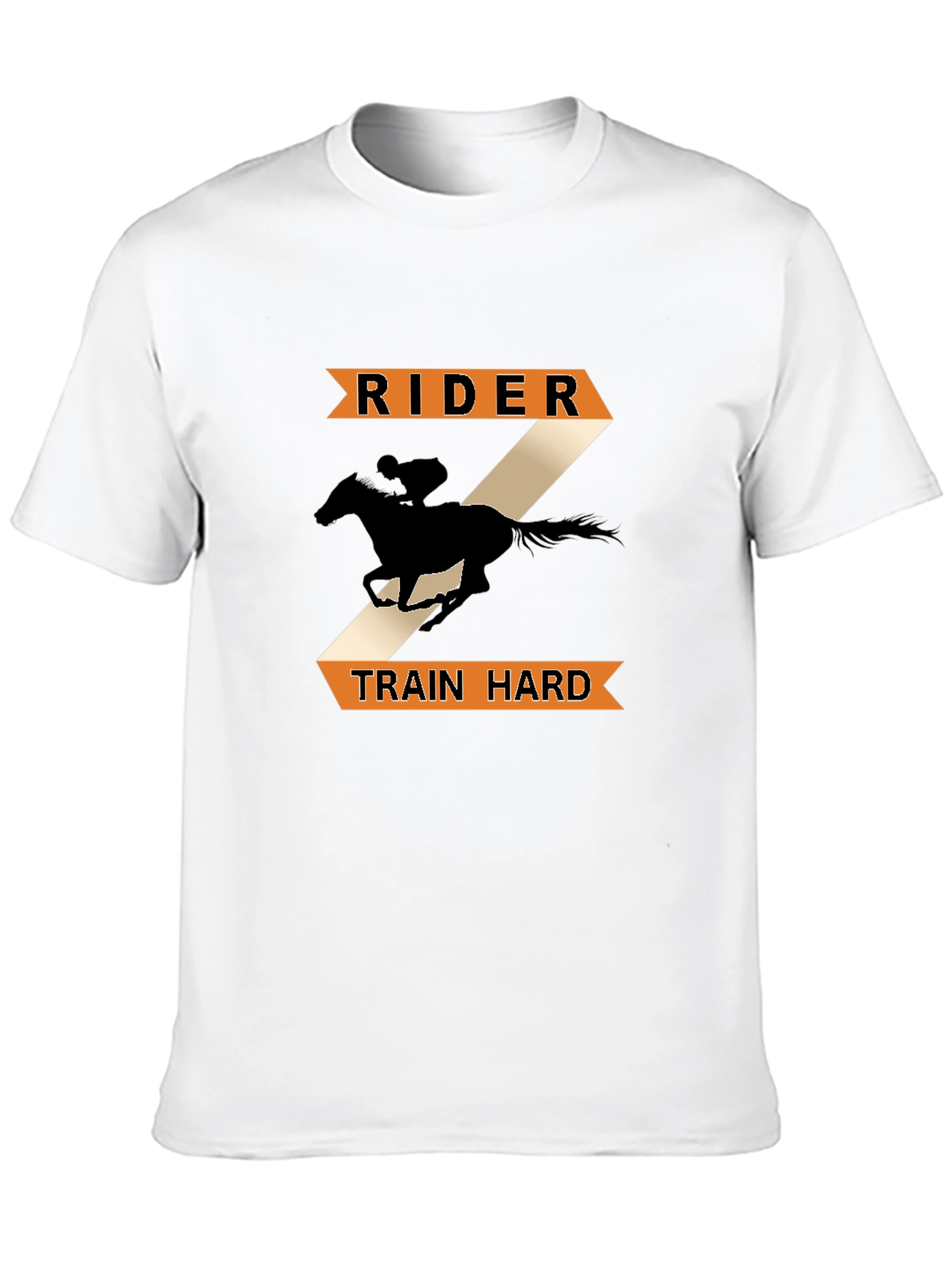 Rider Train Hard Horse T-Shirt