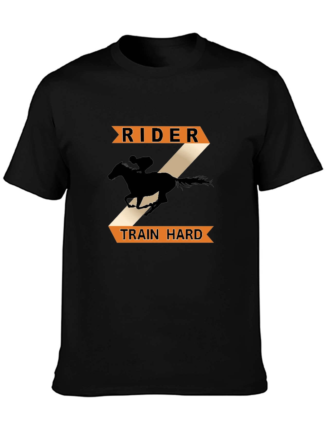 Rider Train Hard Horse T-Shirt