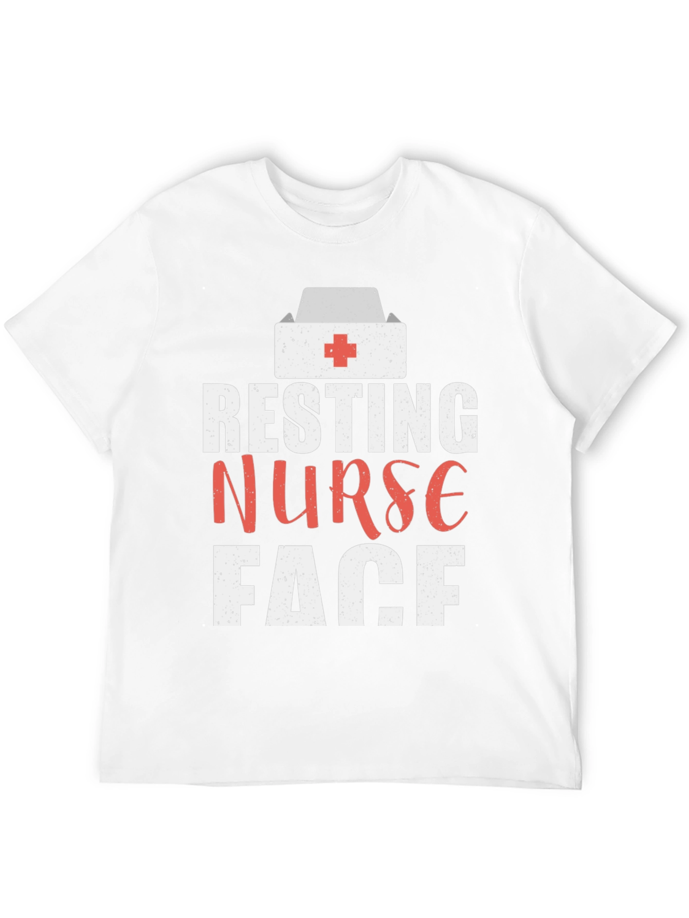 Resting Nurse Face Graphic T-Shirt