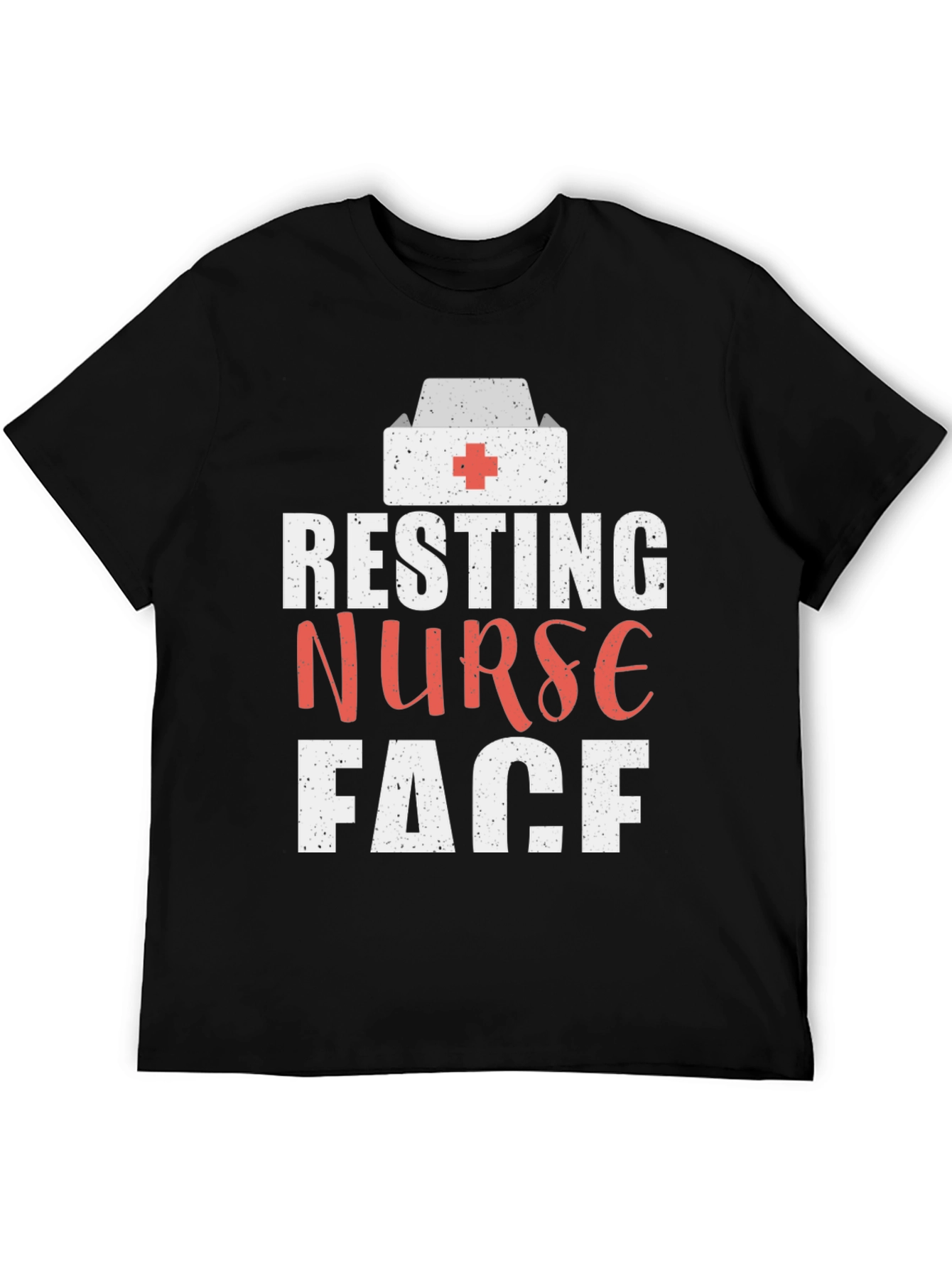 Resting Nurse Face Graphic T-Shirt