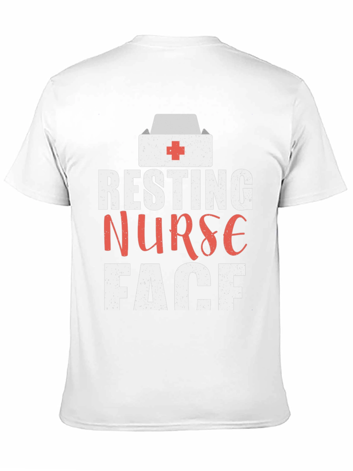Resting Nurse Face Graphic T-Shirt