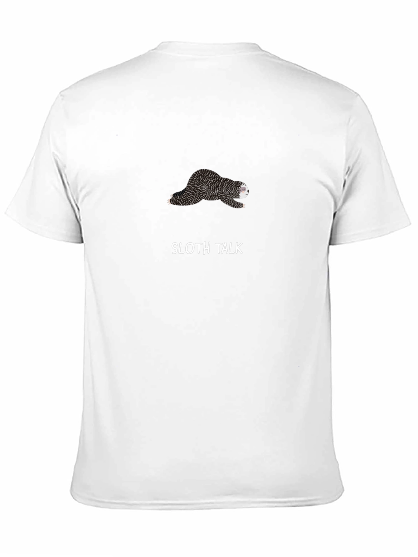 Sloth Talk Graphic T-Shirt - Relaxed Style