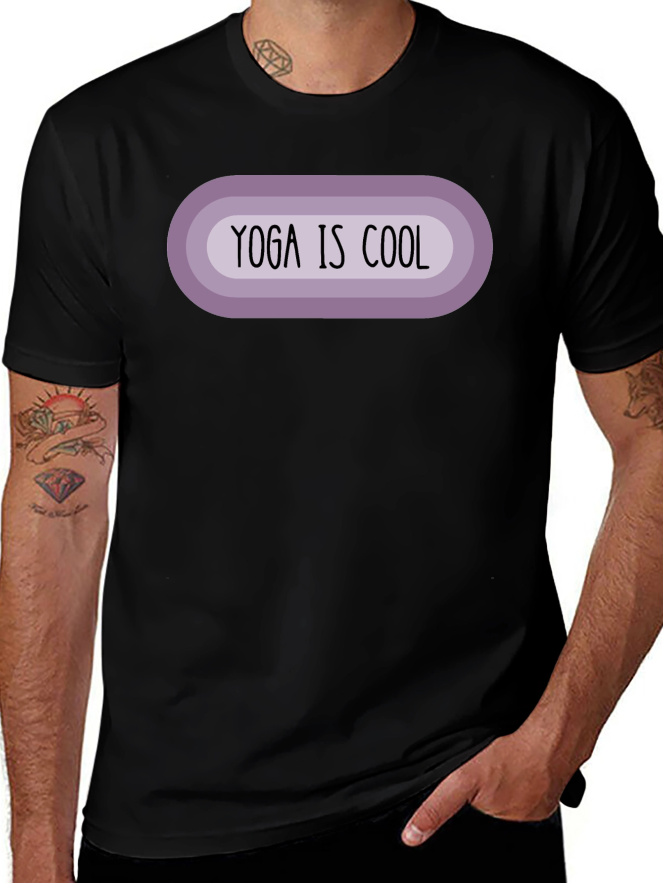 Yoga is Cool Graphic Tee - Unisex