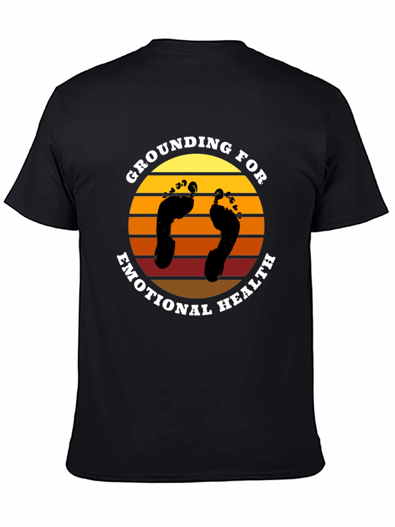 Grounding for Emotional Health Graphic T-Shirt