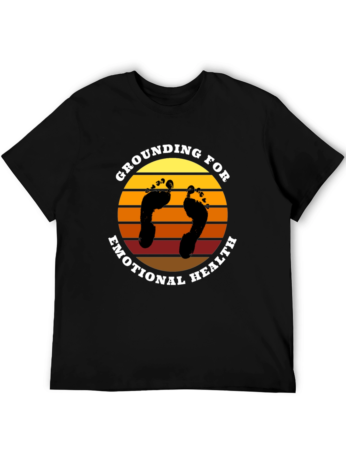 Grounding for Emotional Health Graphic T-Shirt