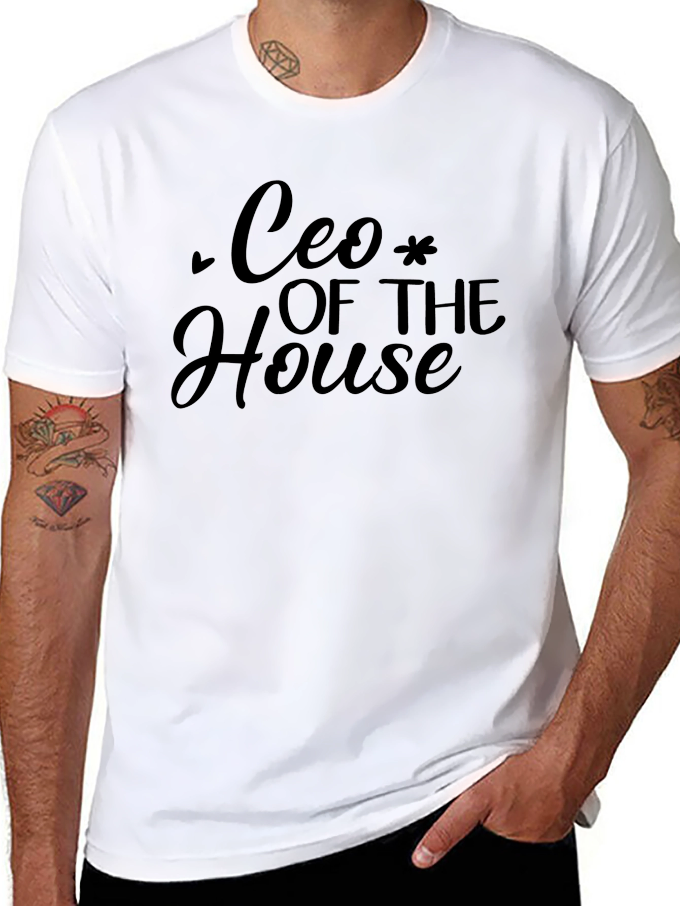 CEO of the House Black Tee