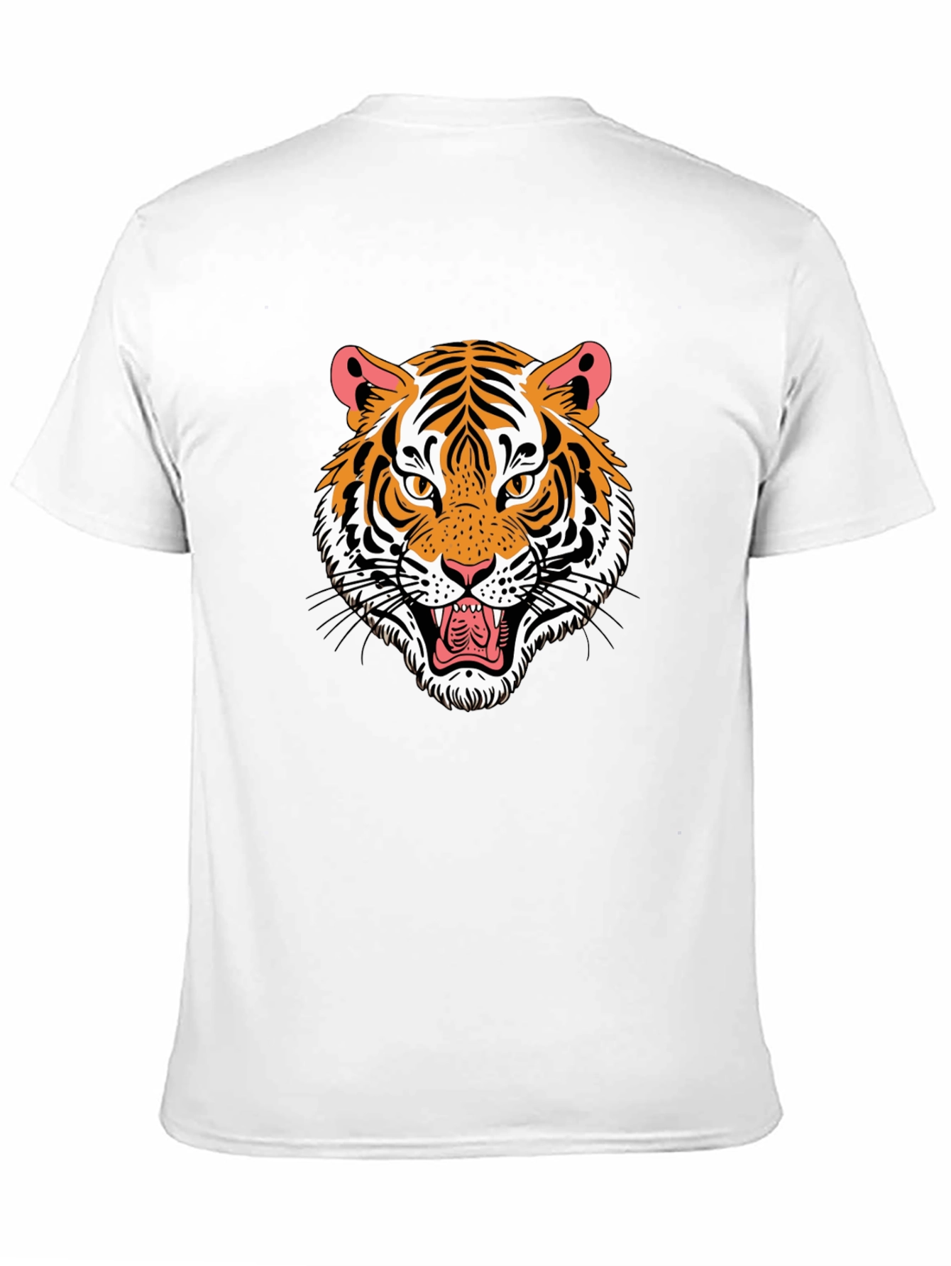 Tiger Graphic Black T-Shirt