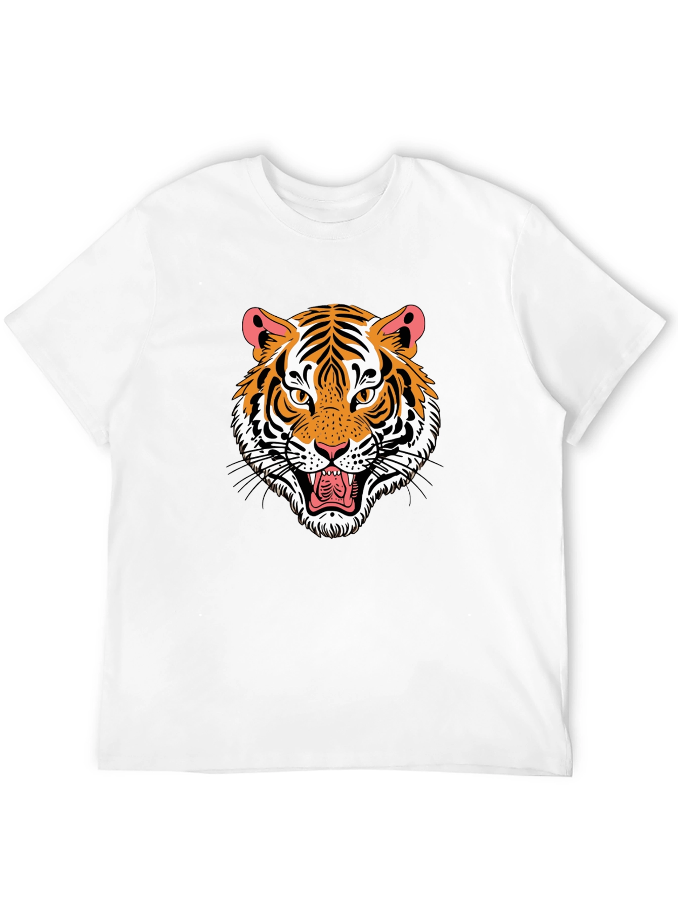 Tiger Graphic Black T-Shirt
