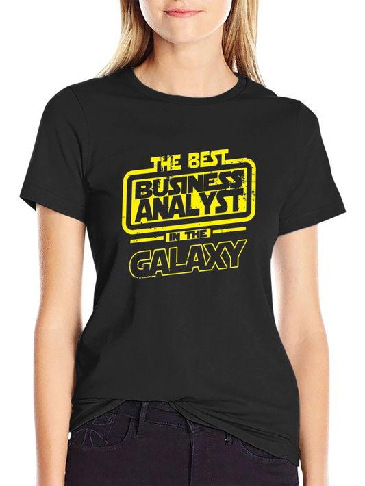 Best Business Analyst Galaxy T-Shirt