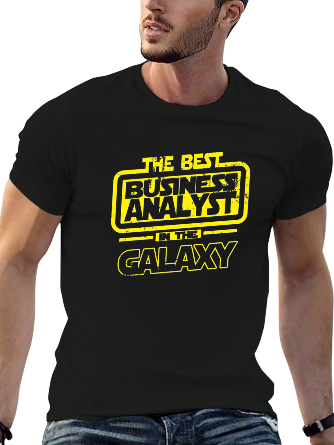 Best Business Analyst Galaxy T-Shirt