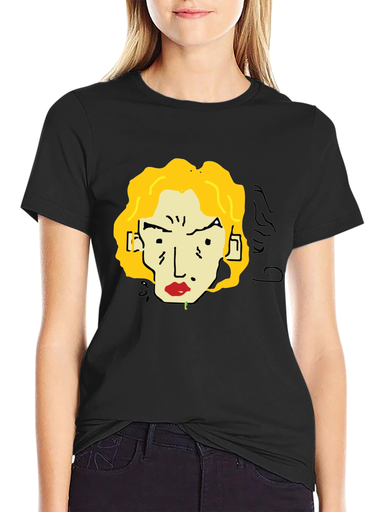 Funky Cartoon T-Shirt: Unique Graphic Tee
