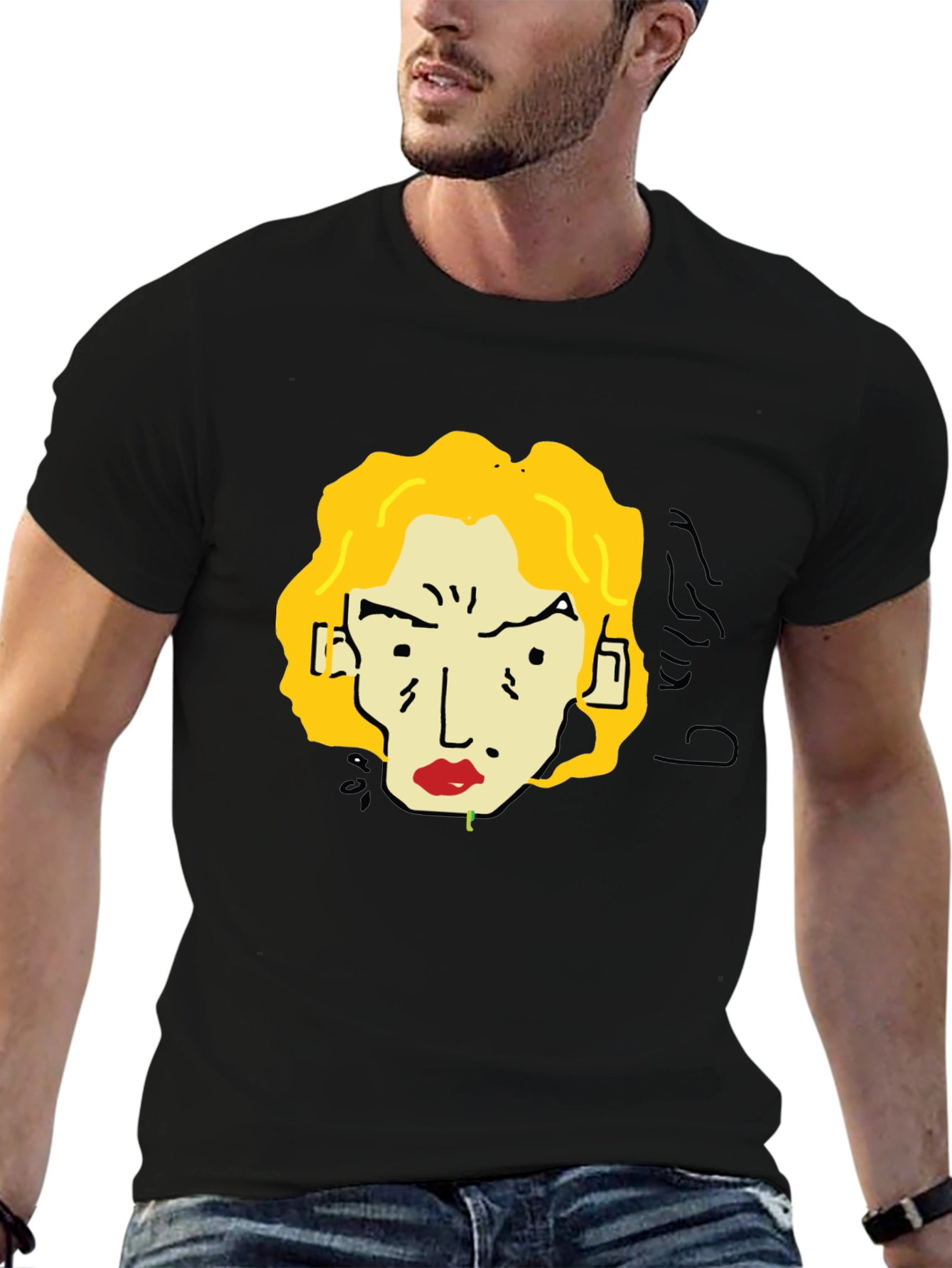 Funky Cartoon T-Shirt: Unique Graphic Tee