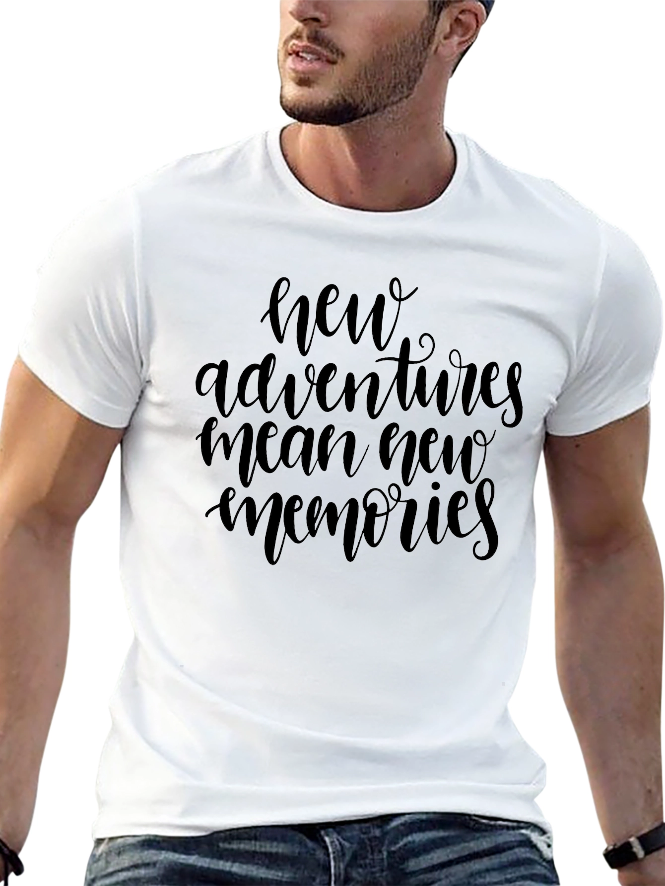 New Adventures Tee - Inspiring Graphic T-Shirt