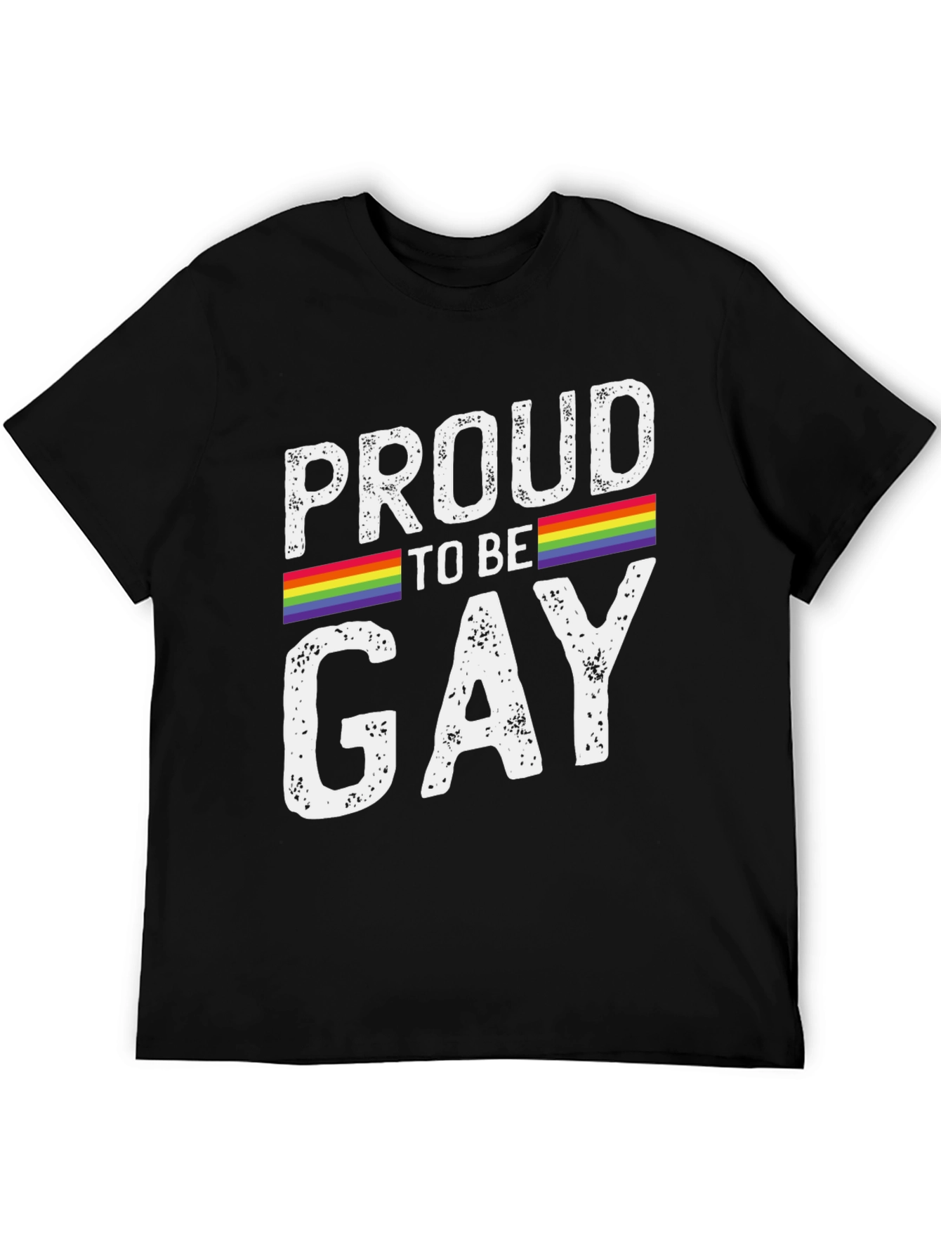Proud to be Gay T-Shirt - Rainbow Pride