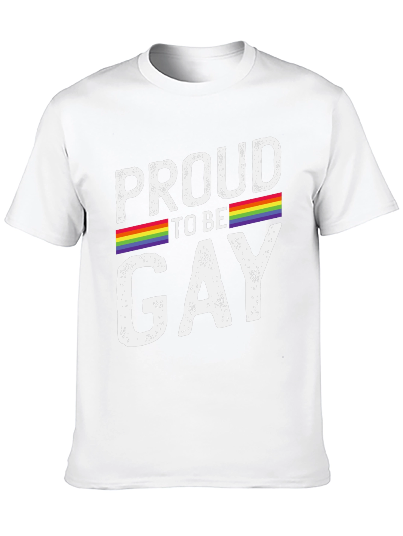 Proud to be Gay T-Shirt - Rainbow Pride