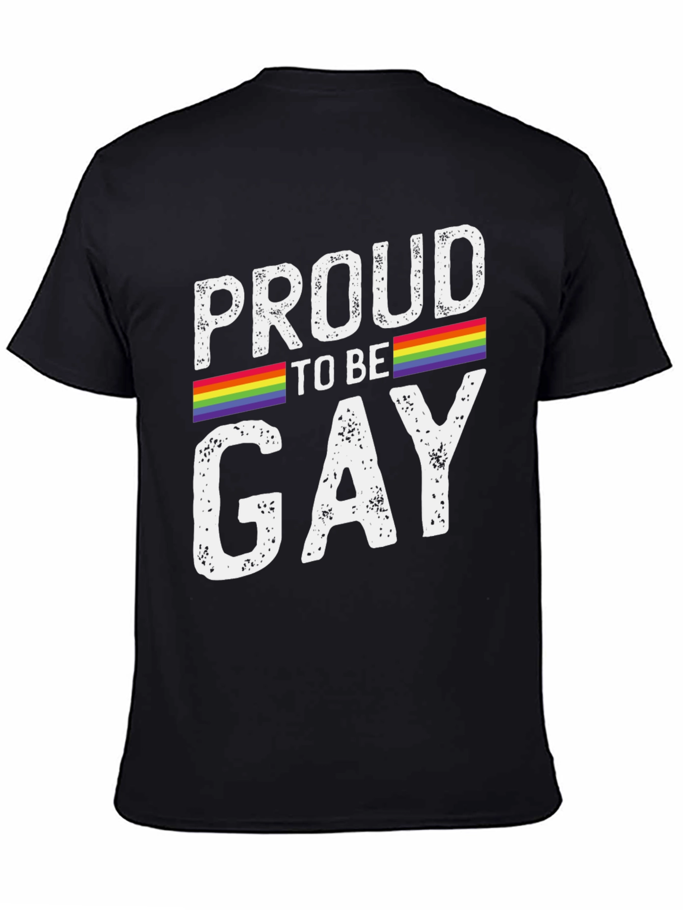 Proud to be Gay T-Shirt - Rainbow Pride